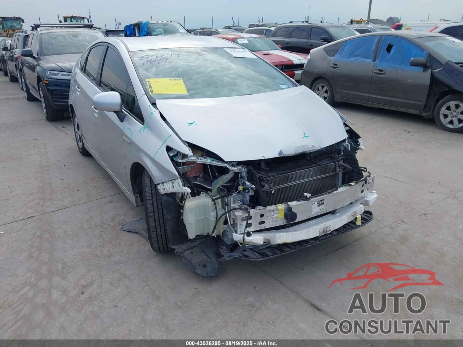 TOYOTA PRIUS 2015 - JTDKN3DU9F0409745