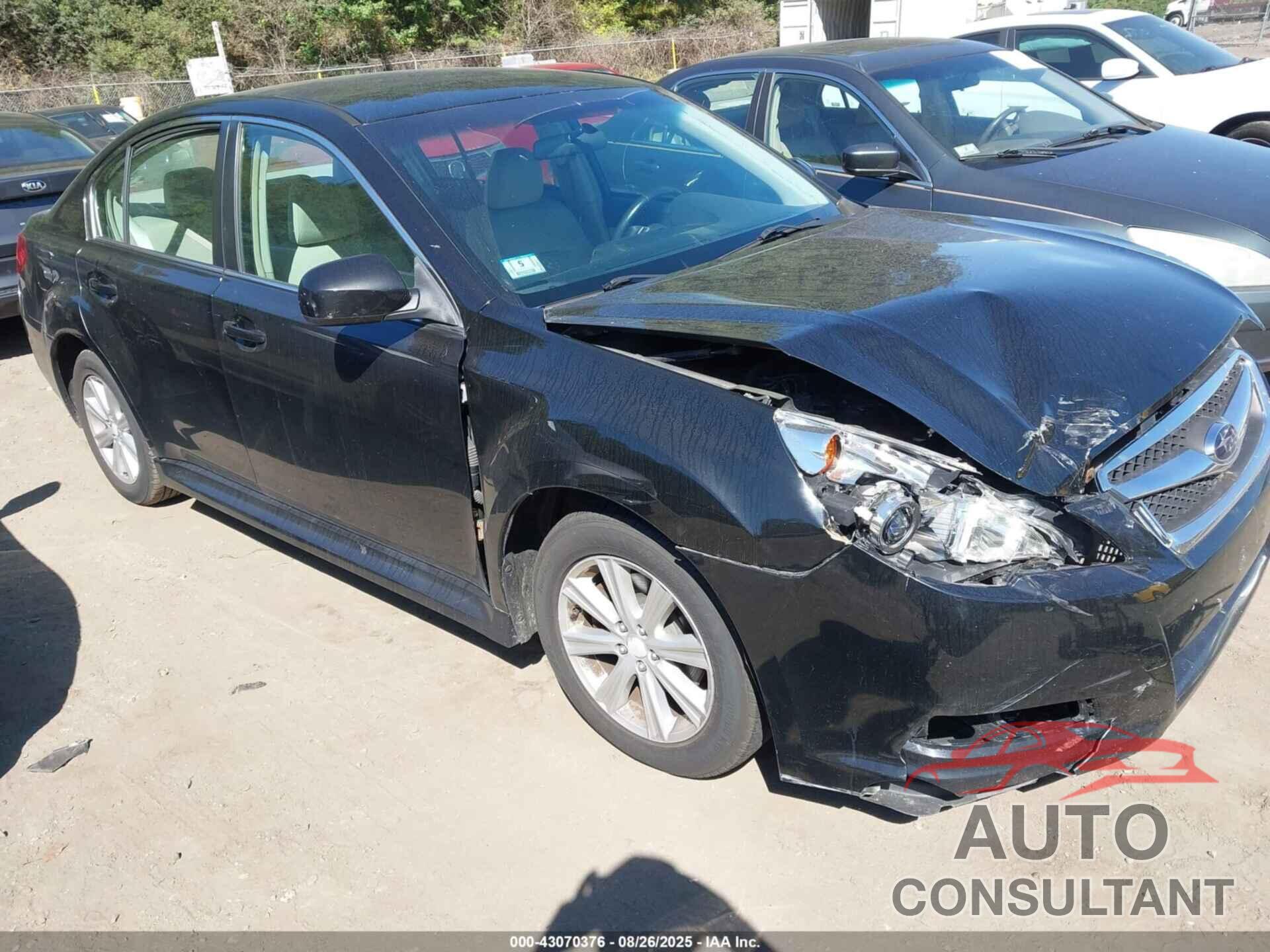 SUBARU LEGACY 2011 - 4S3BMBC69B3222059