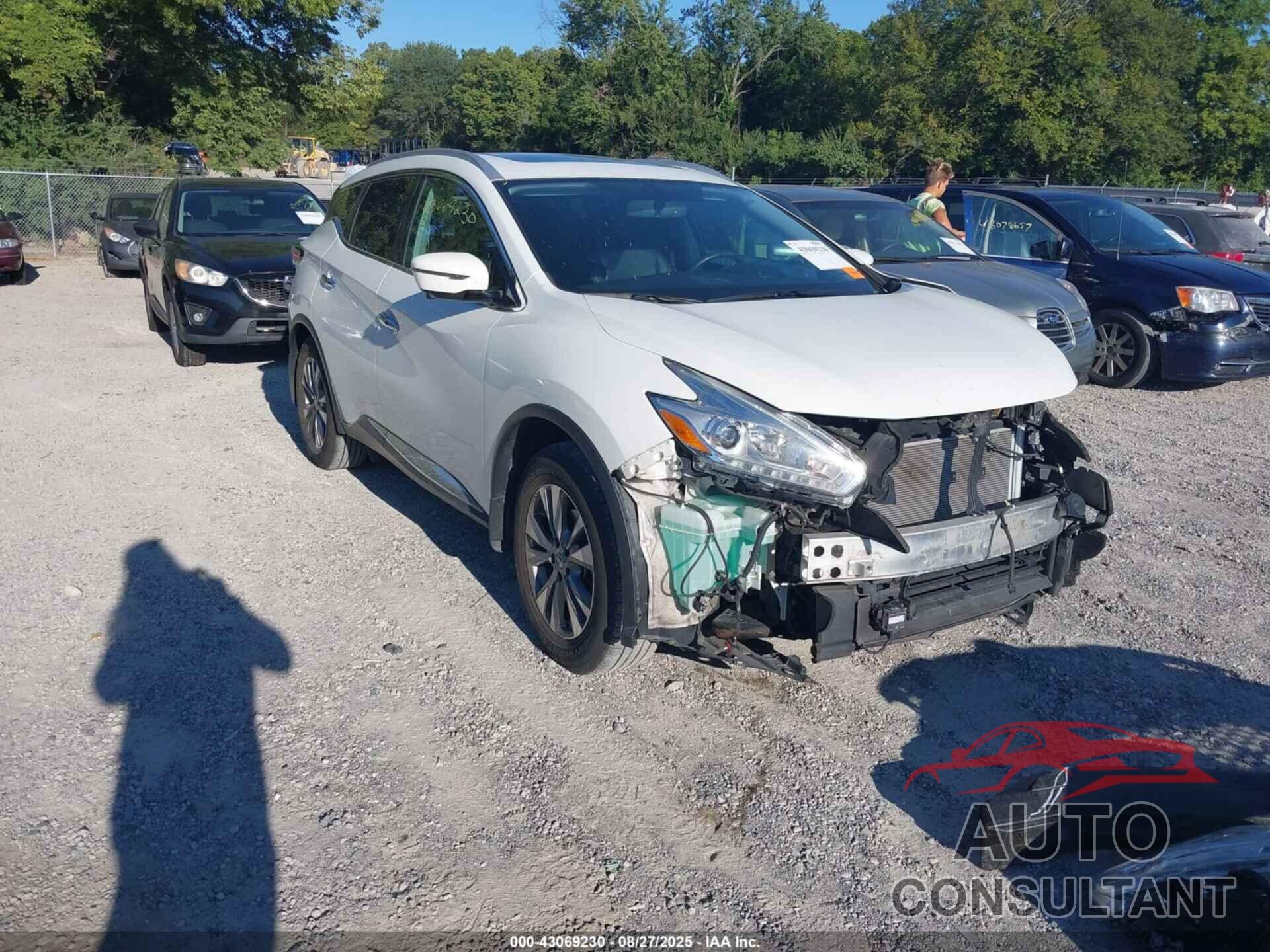 NISSAN MURANO 2017 - 5N1AZ2MH5HN114933