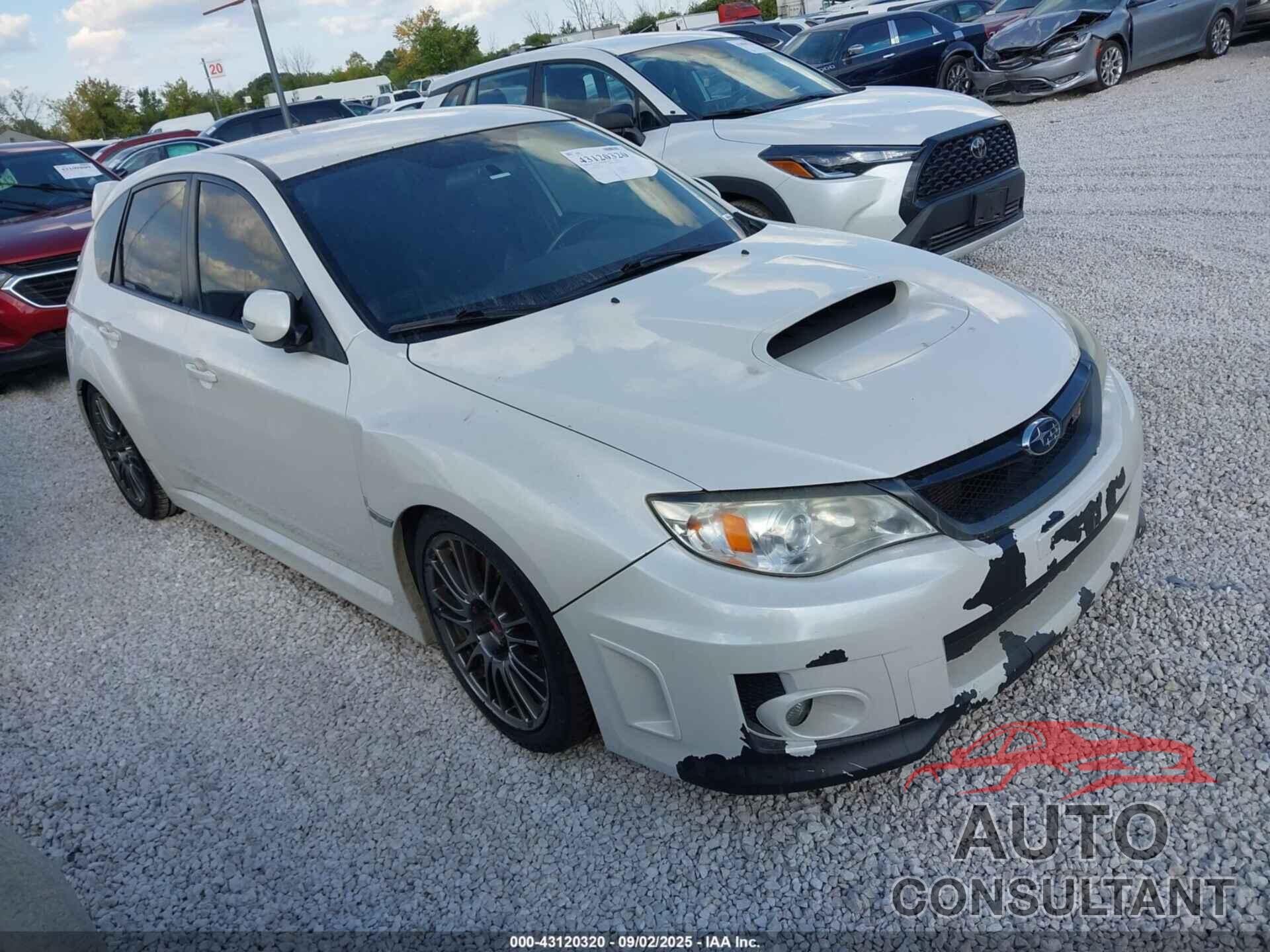 SUBARU IMPREZA WRX 2013 - JF1GR8H66DL822338