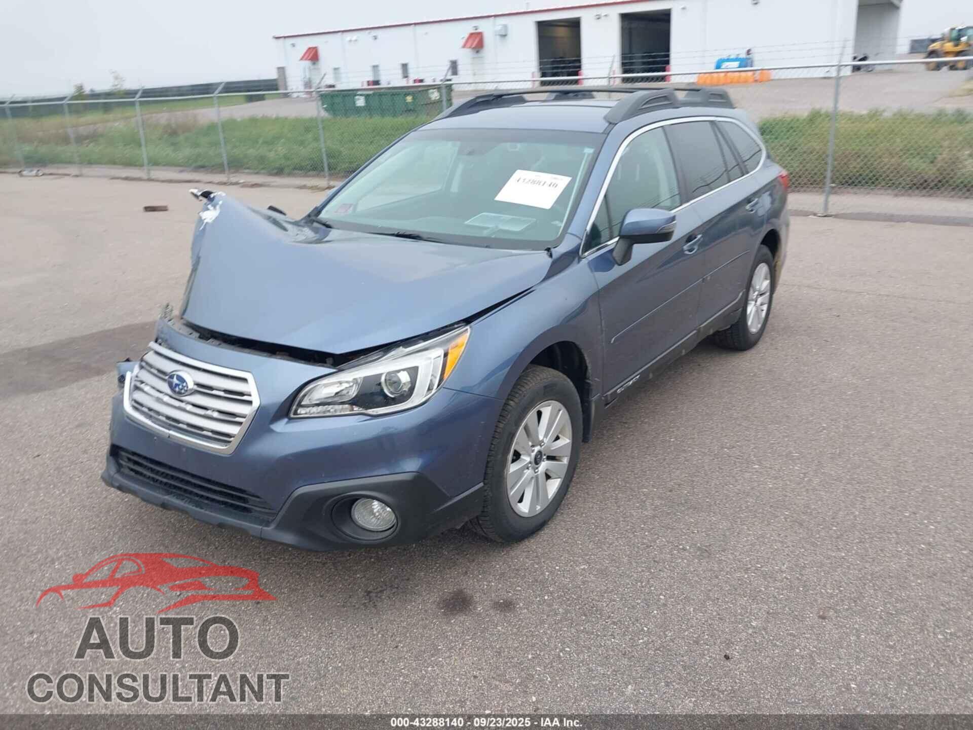 SUBARU OUTBACK 2016 - 4S4BSBFC2G3301499