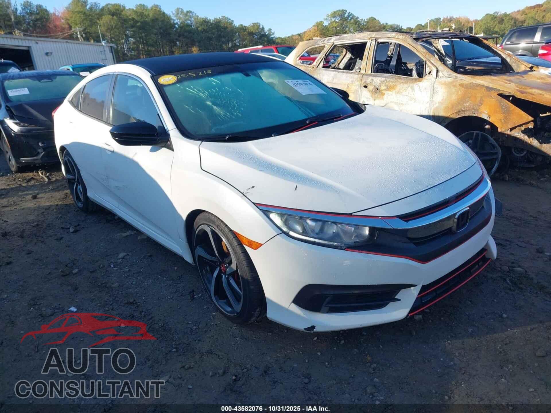 HONDA CIVIC 2017 - 19XFC2F52HE223868