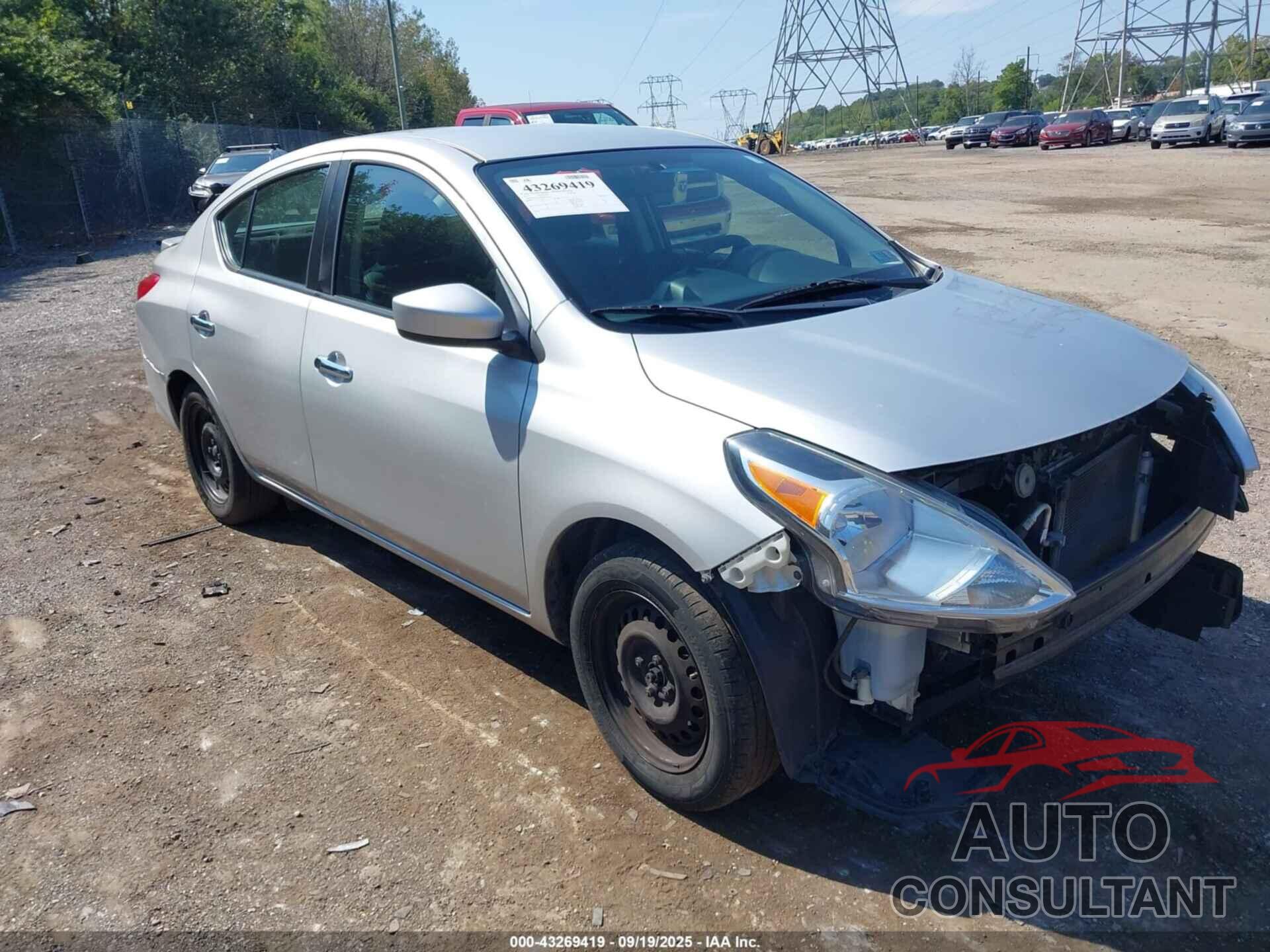 NISSAN VERSA 2017 - 3N1CN7AP6HK467143