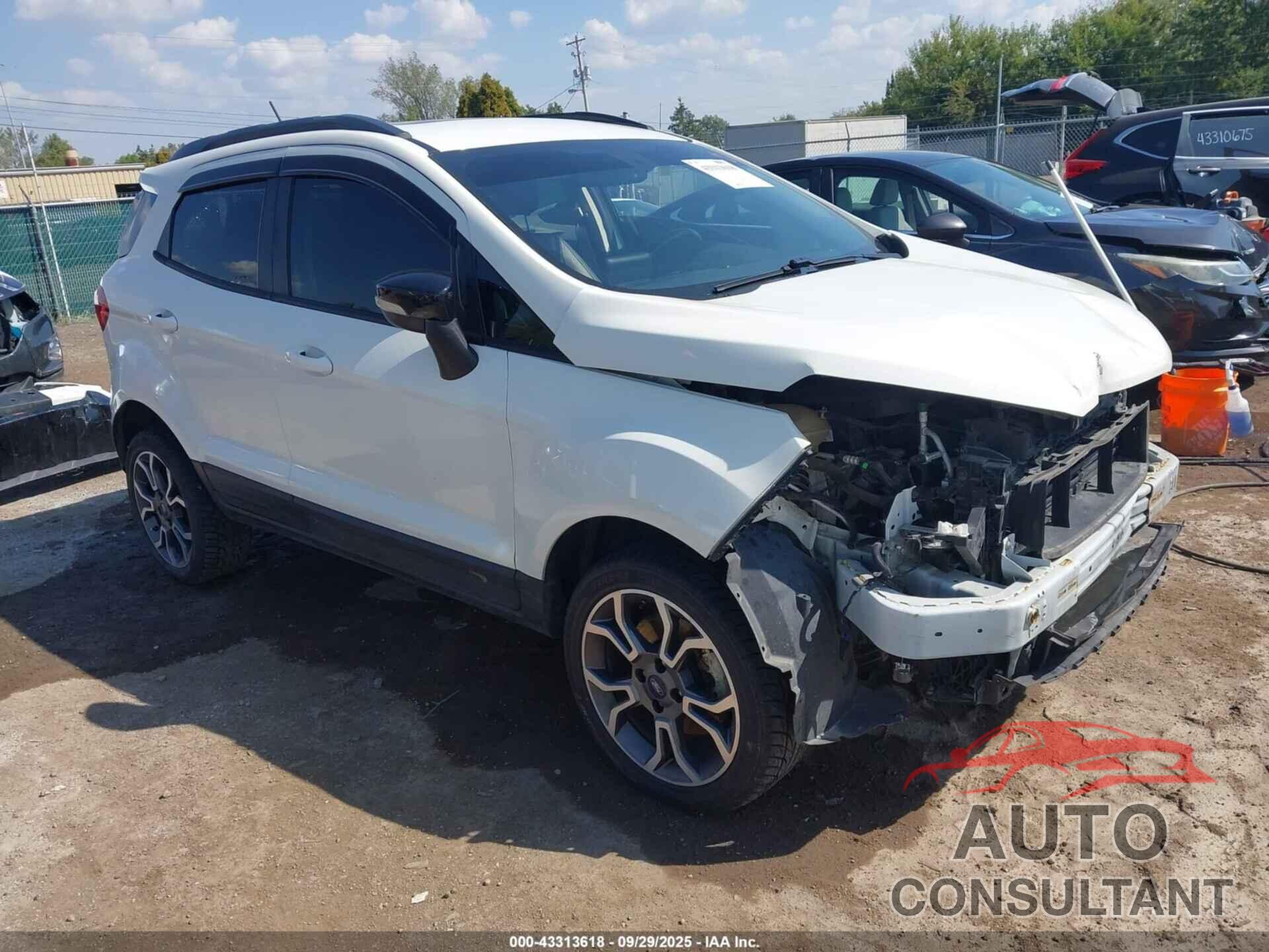 FORD ECOSPORT 2020 - MAJ6S3JL9LC317170
