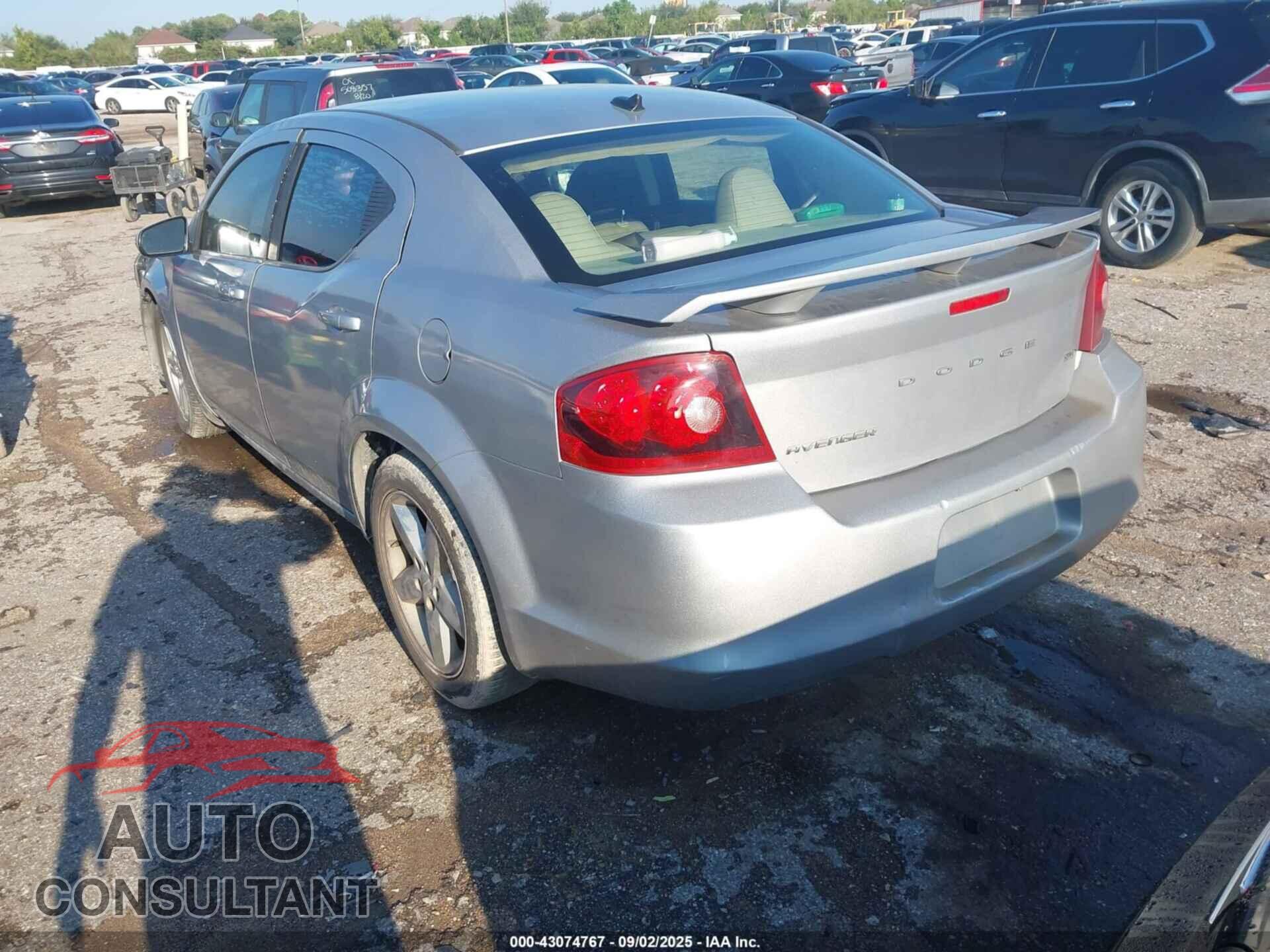 DODGE AVENGER 2013 - 1C3CDZCB1DN689532