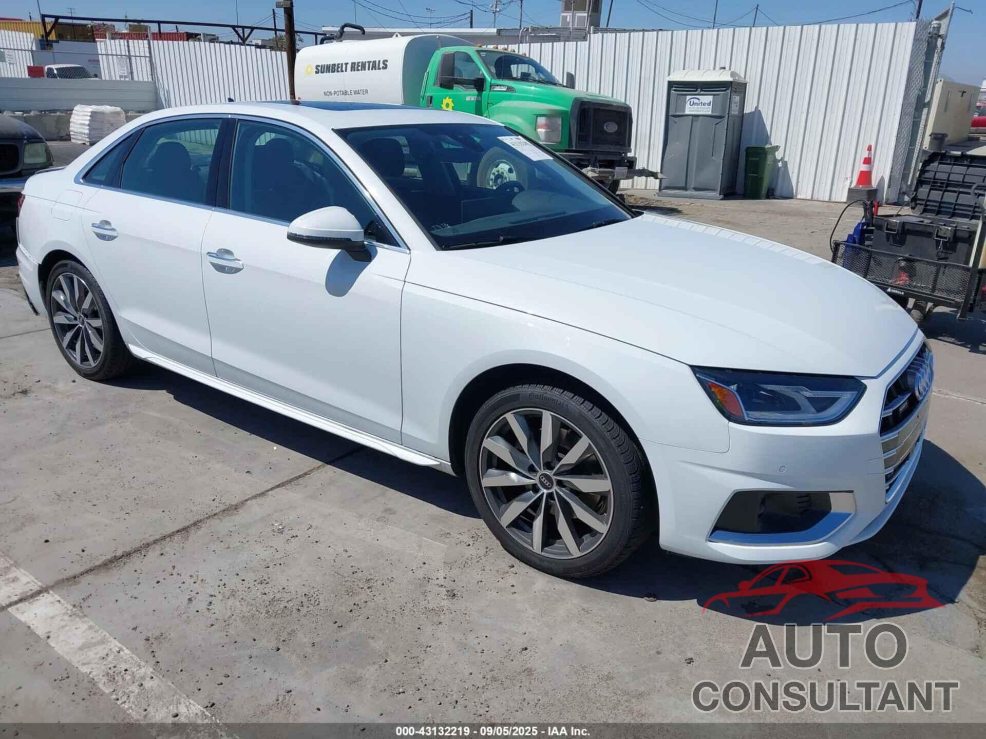 AUDI A4 2021 - WAUABAF40MN012945