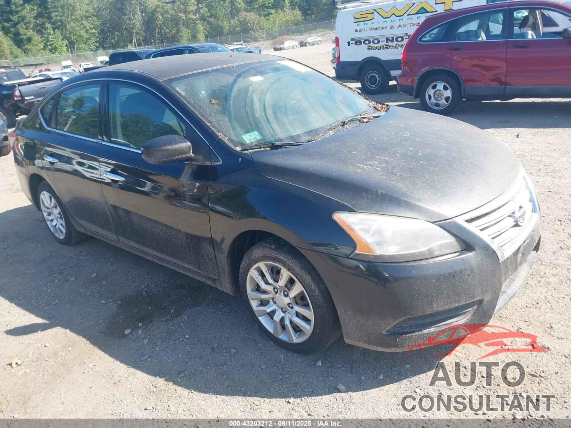 NISSAN SENTRA 2015 - 3N1AB7APXFY261589