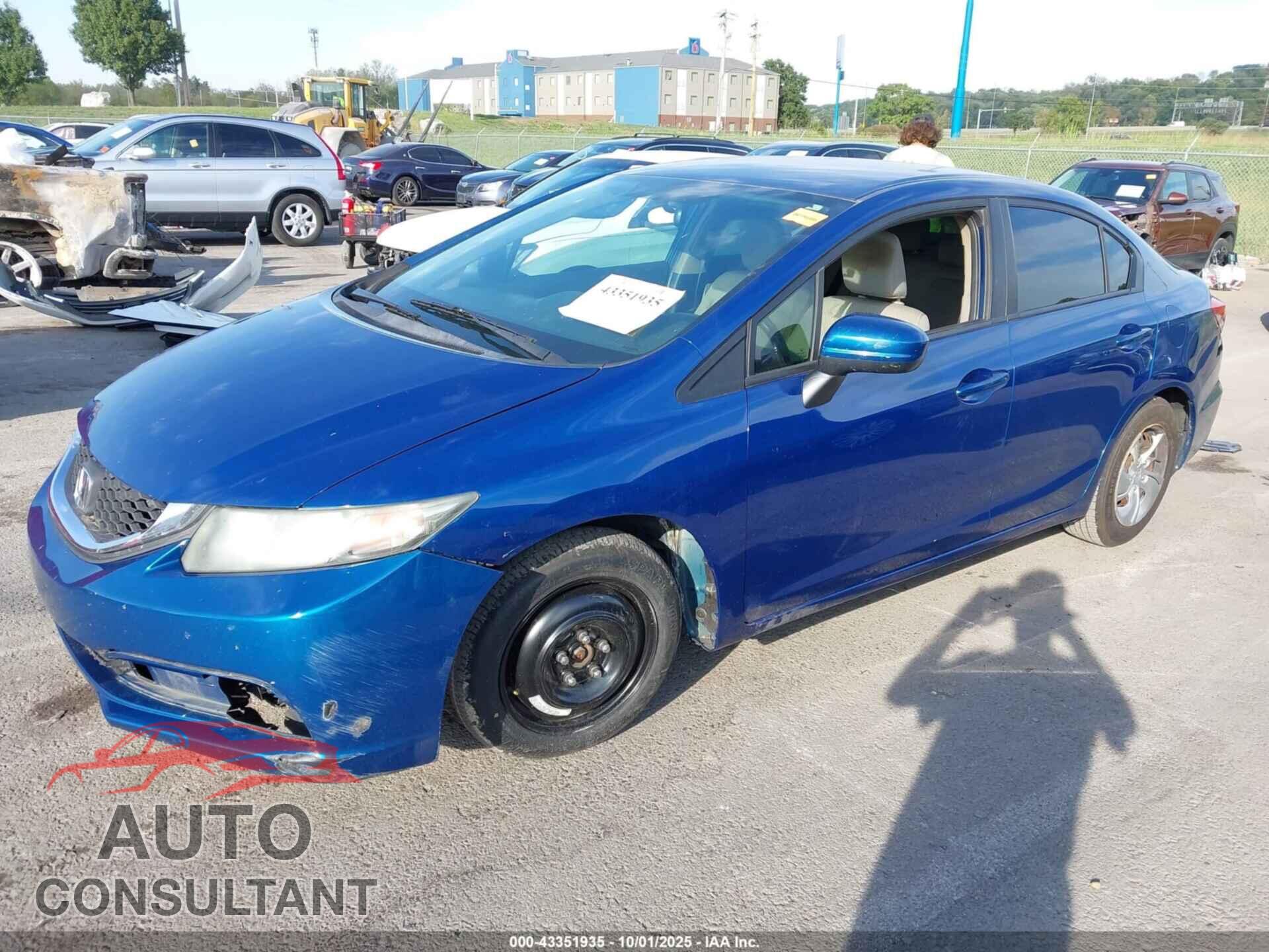 HONDA CIVIC 2015 - 19XFB2F57FE091237