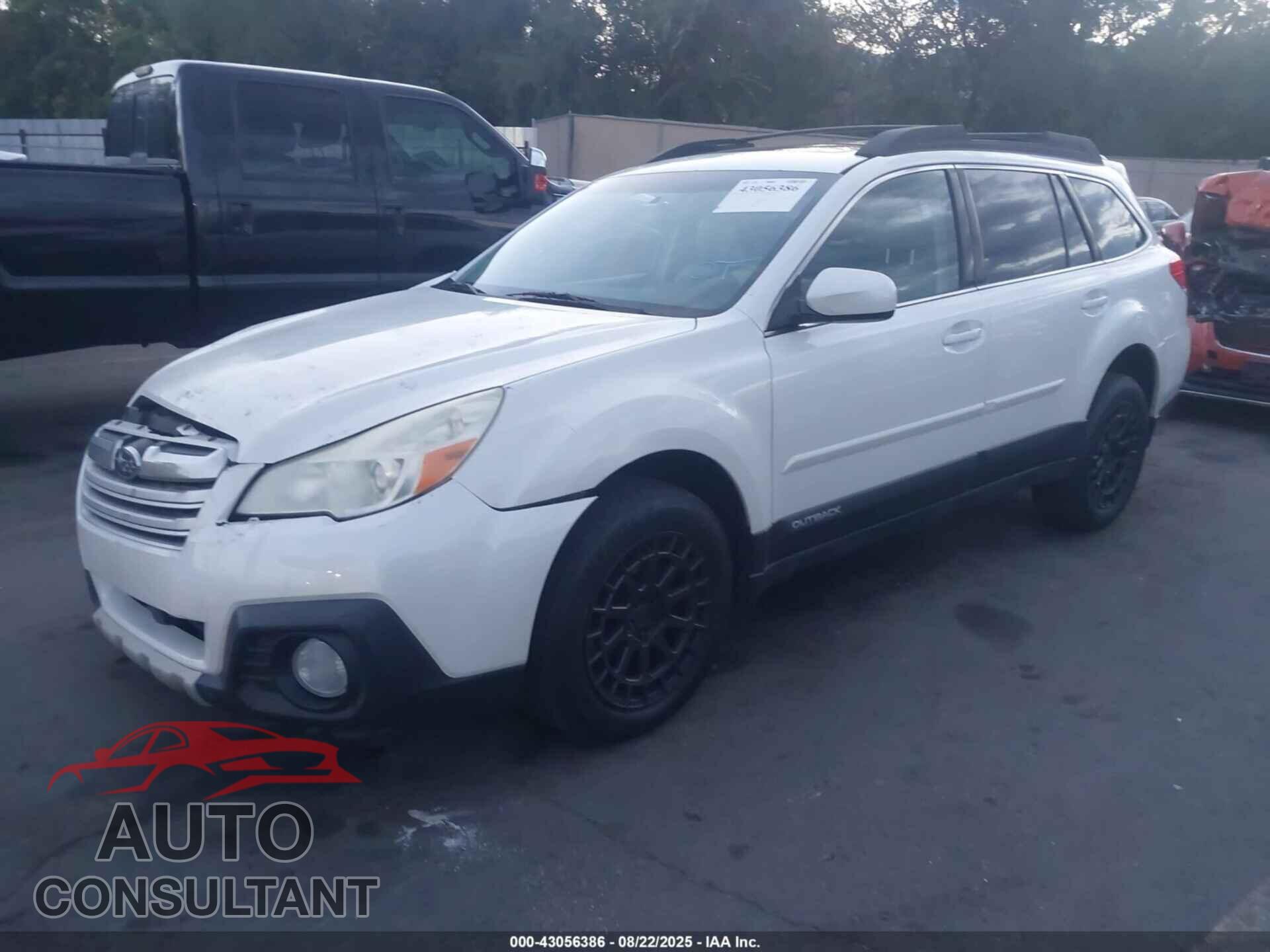 SUBARU OUTBACK 2014 - 4S4BRBLC8E3211187
