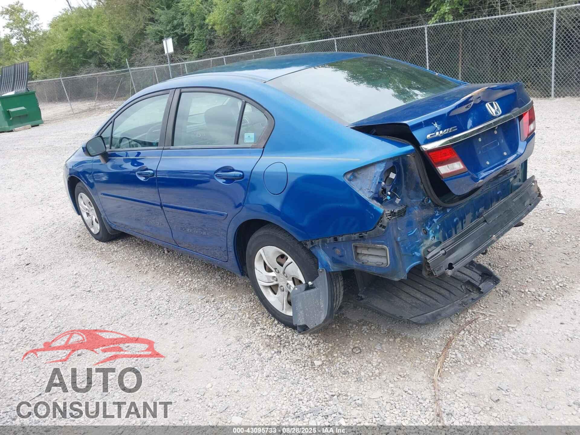 HONDA CIVIC 2014 - 19XFB2F5XEE078982