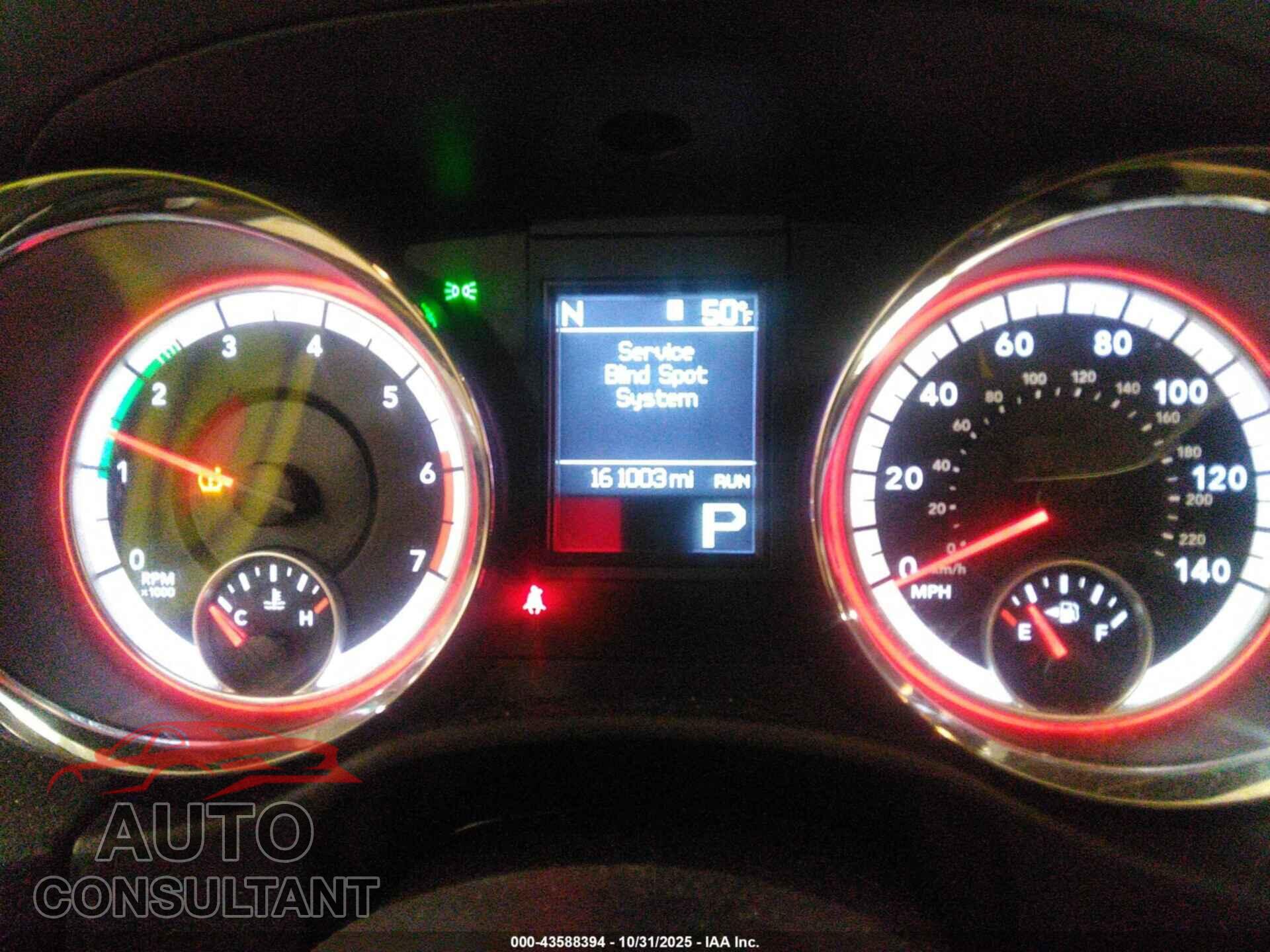 DODGE DURANGO 2011 - 1D4SE5GT3BC688796