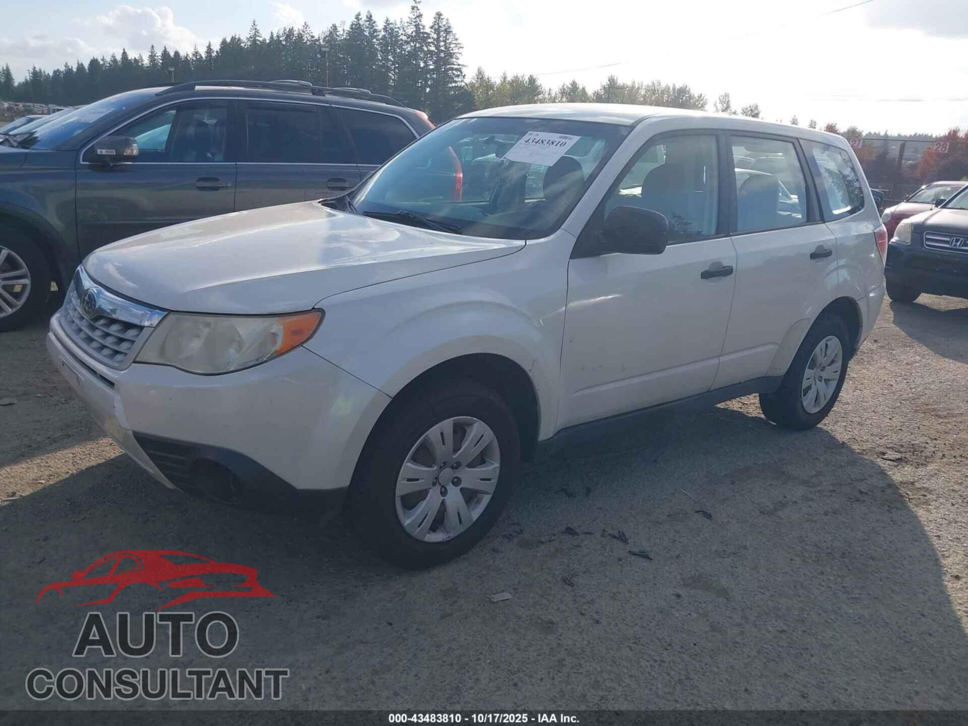 SUBARU FORESTER 2012 - JF2SHBAC8CH423034