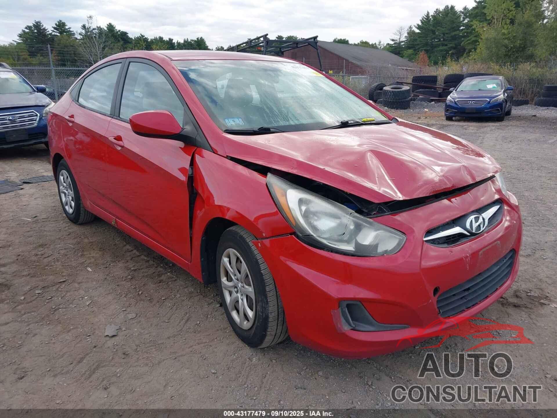 HYUNDAI ACCENT 2014 - KMHCT4AE6EU722347