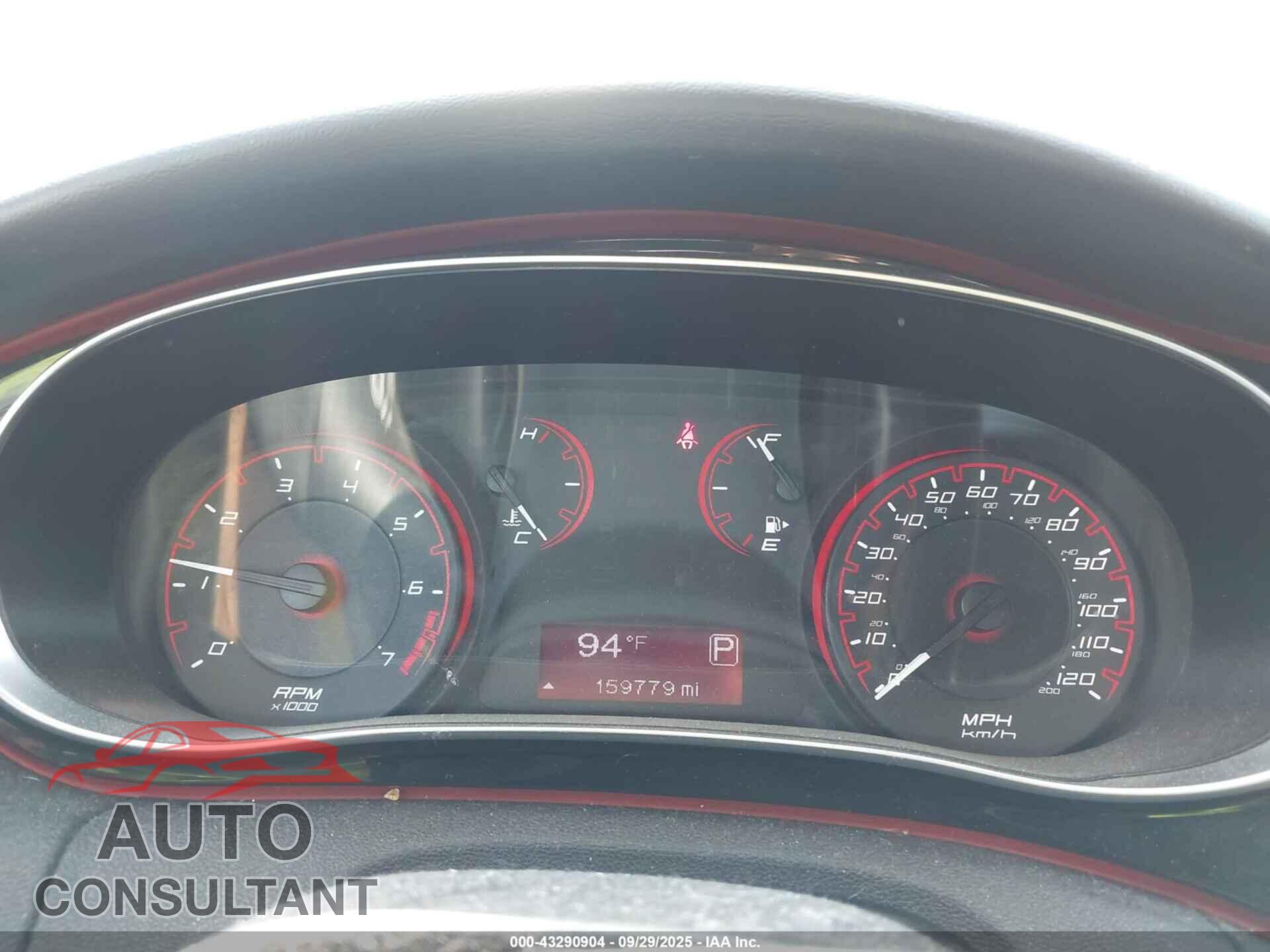 DODGE DART 2014 - 1C3CDFBB6ED909688