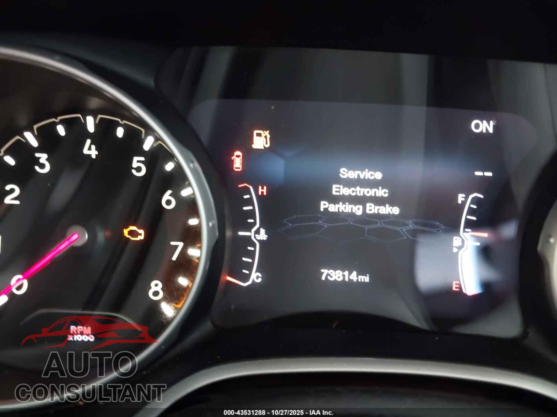 JEEP NEW COMPASS 2017 - 3C4NJDCB9HT688702