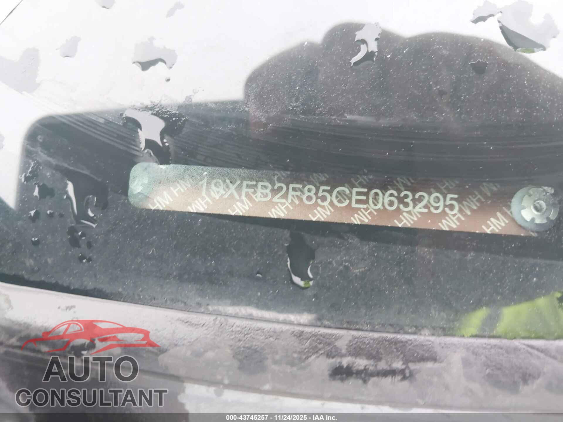 HONDA CIVIC 2012 - 19XFB2F85CE063295