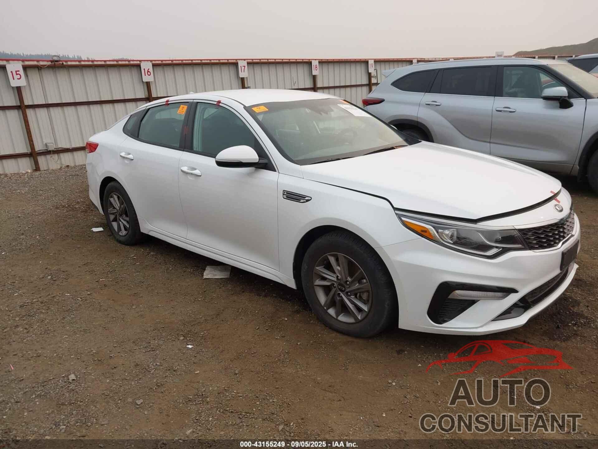KIA OPTIMA 2020 - 5XXGT4L38LG380890