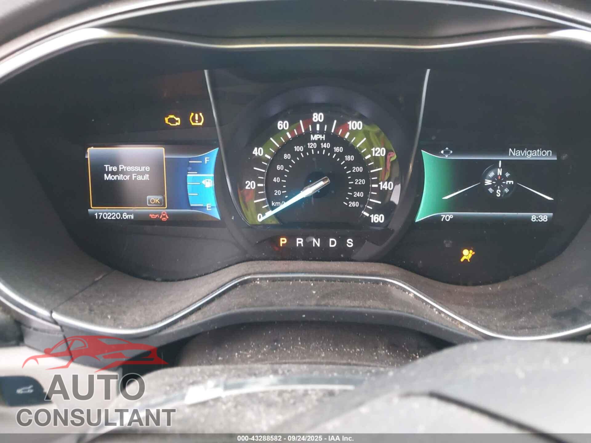 FORD FUSION 2017 - 3FA6P0H96HR213657