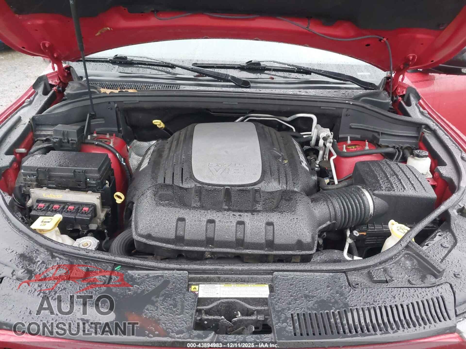 DODGE DURANGO 2012 - 1C4SDHCT0CC206584