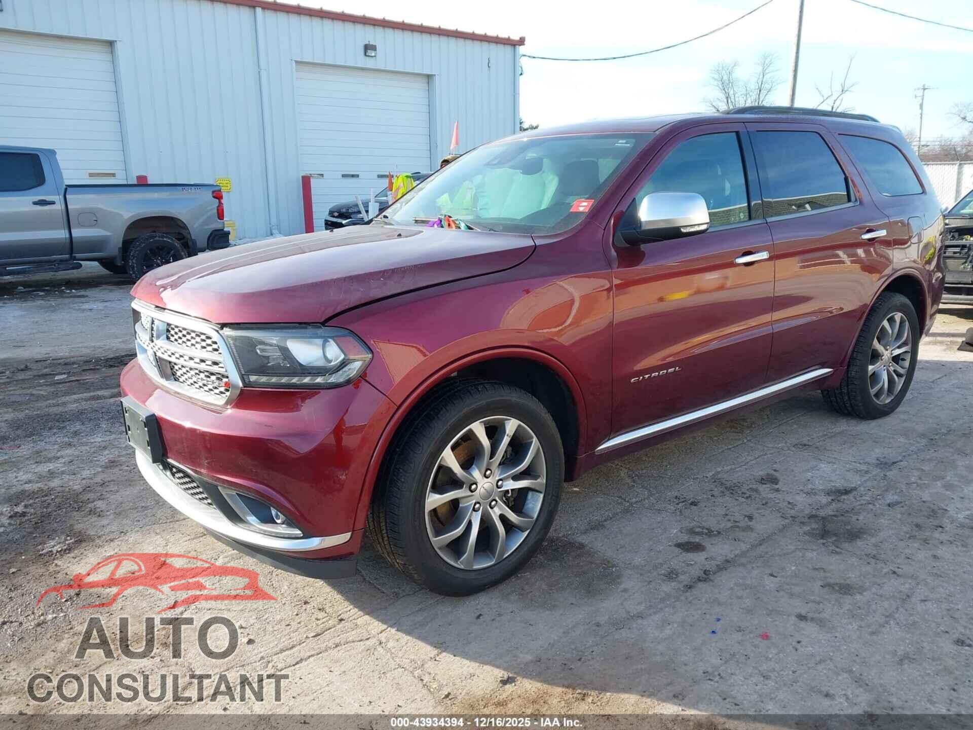 DODGE DURANGO 2017 - 1C4RDJEG3HC691641