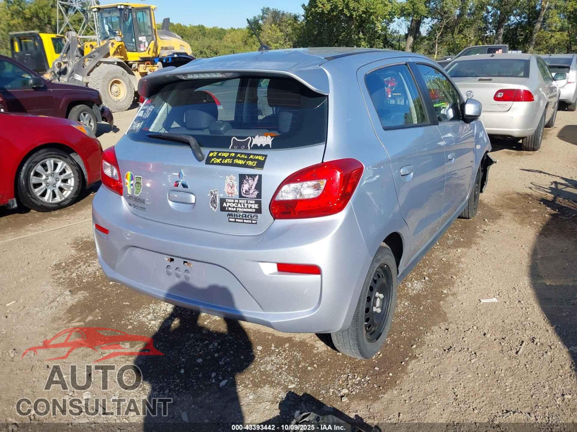 MITSUBISHI MIRAGE 2017 - ML32A3HJ9HH000941