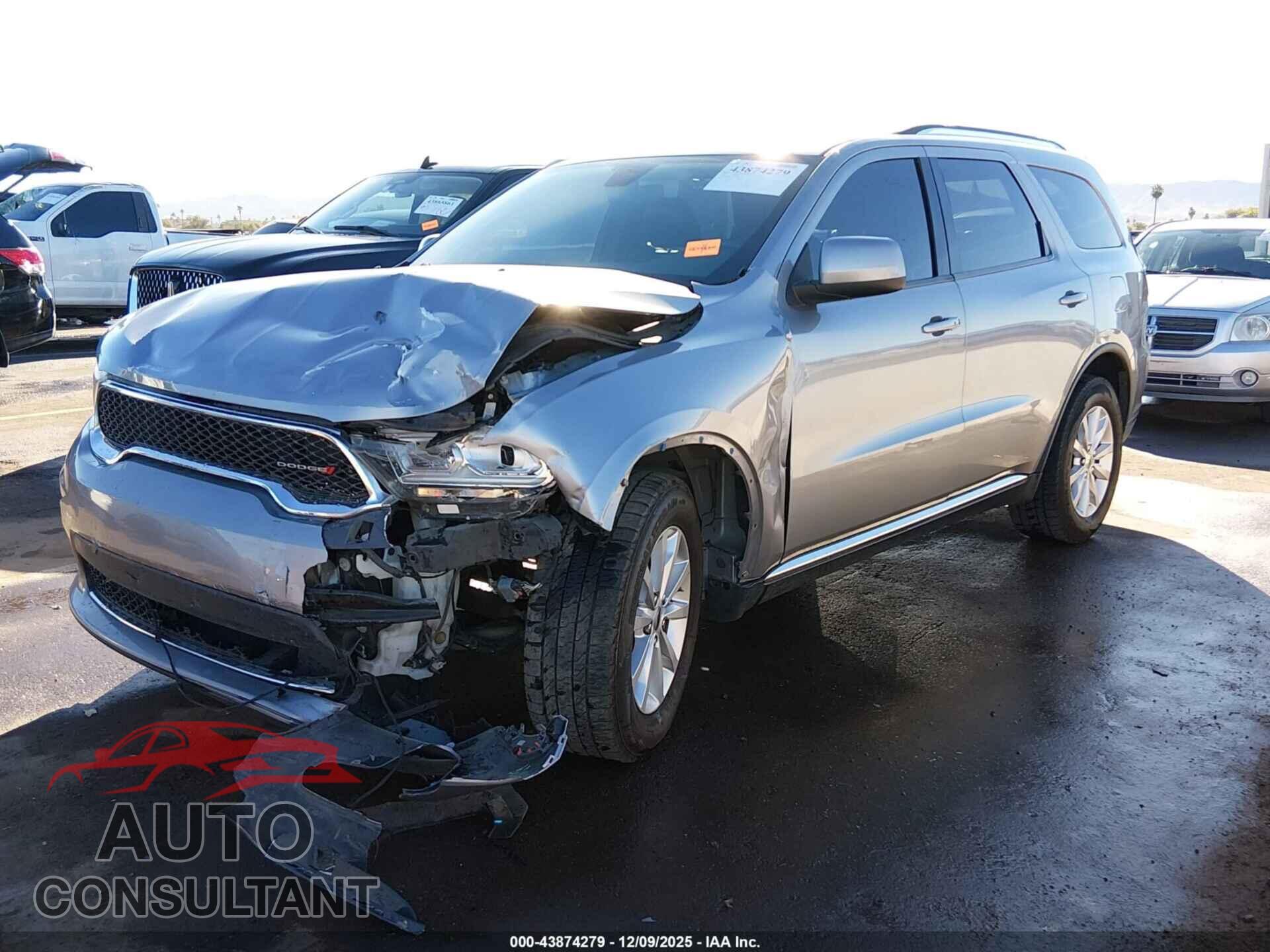 DODGE DURANGO 2021 - 1C4RDHAG4MC572666