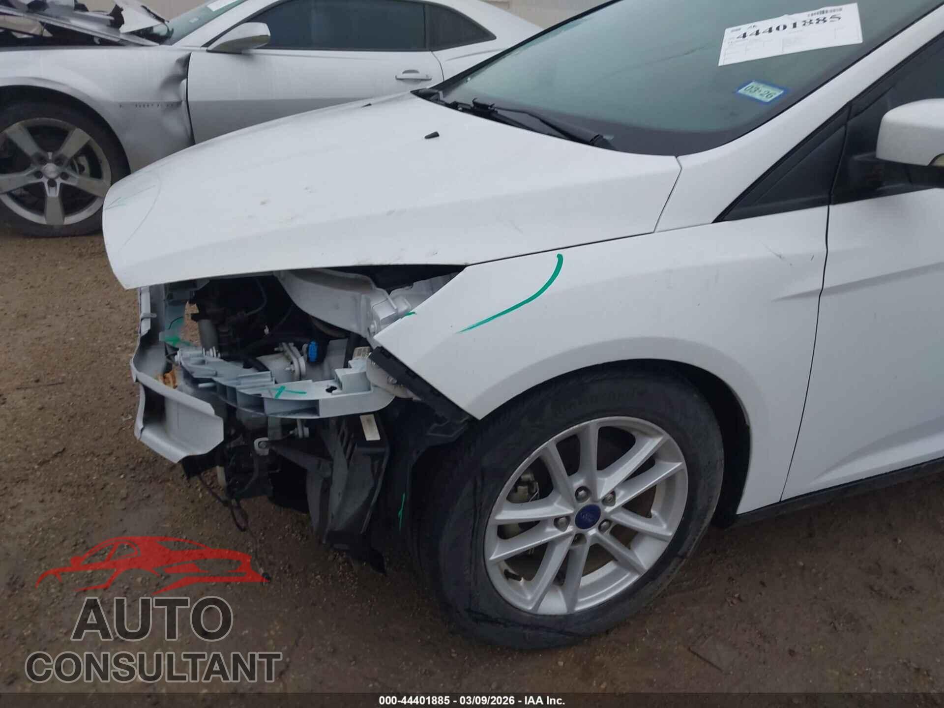FORD FOCUS 2017 - 1FADP3F23HL276566
