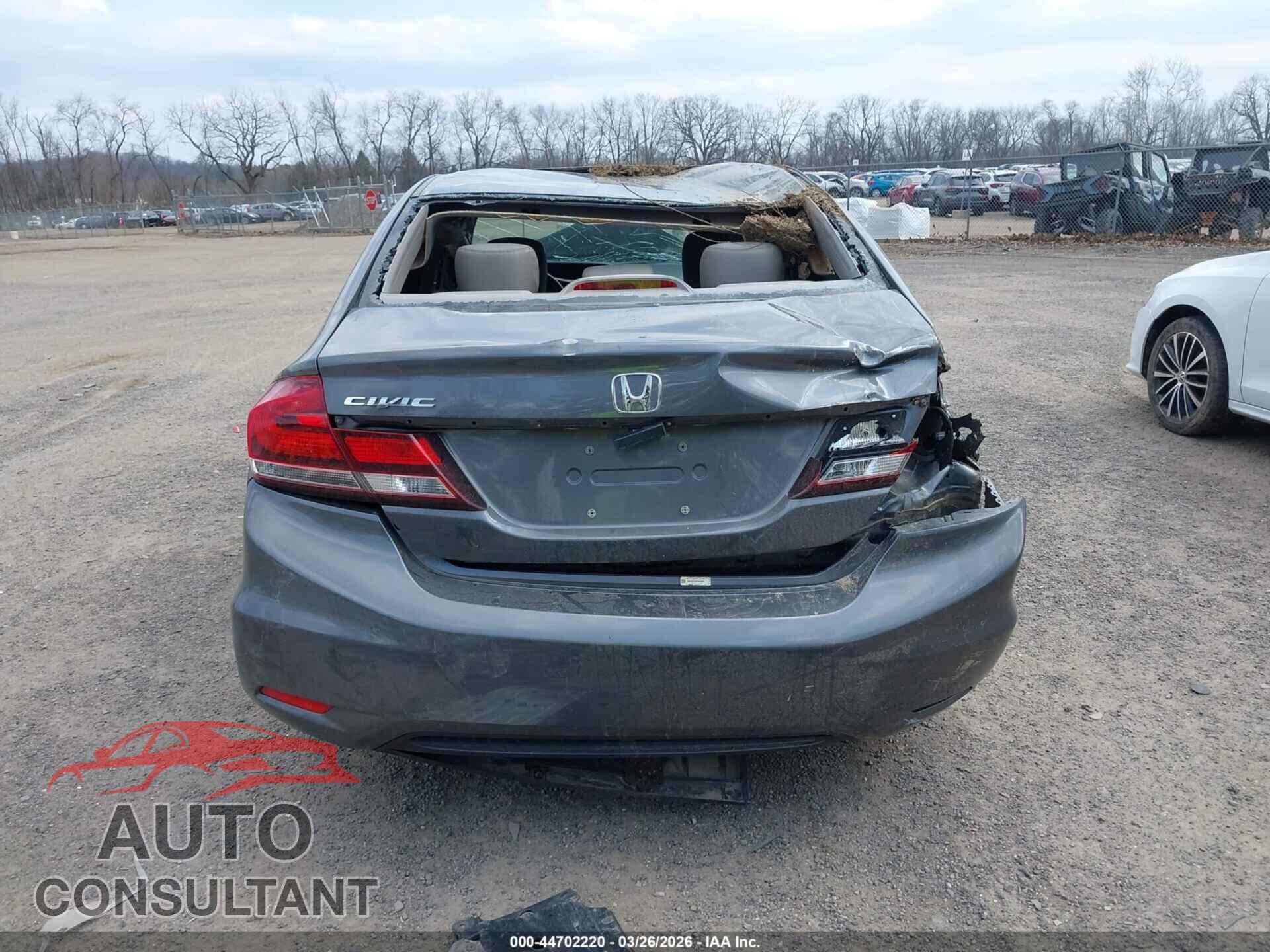HONDA CIVIC 2013 - 19XFB2F94DE054825