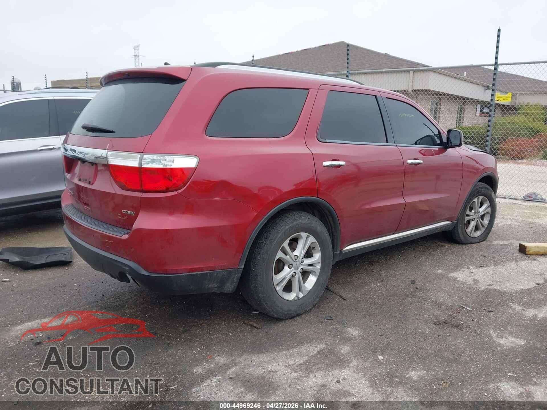 DODGE DURANGO 2013 - 1C4RDJDG6DC616623