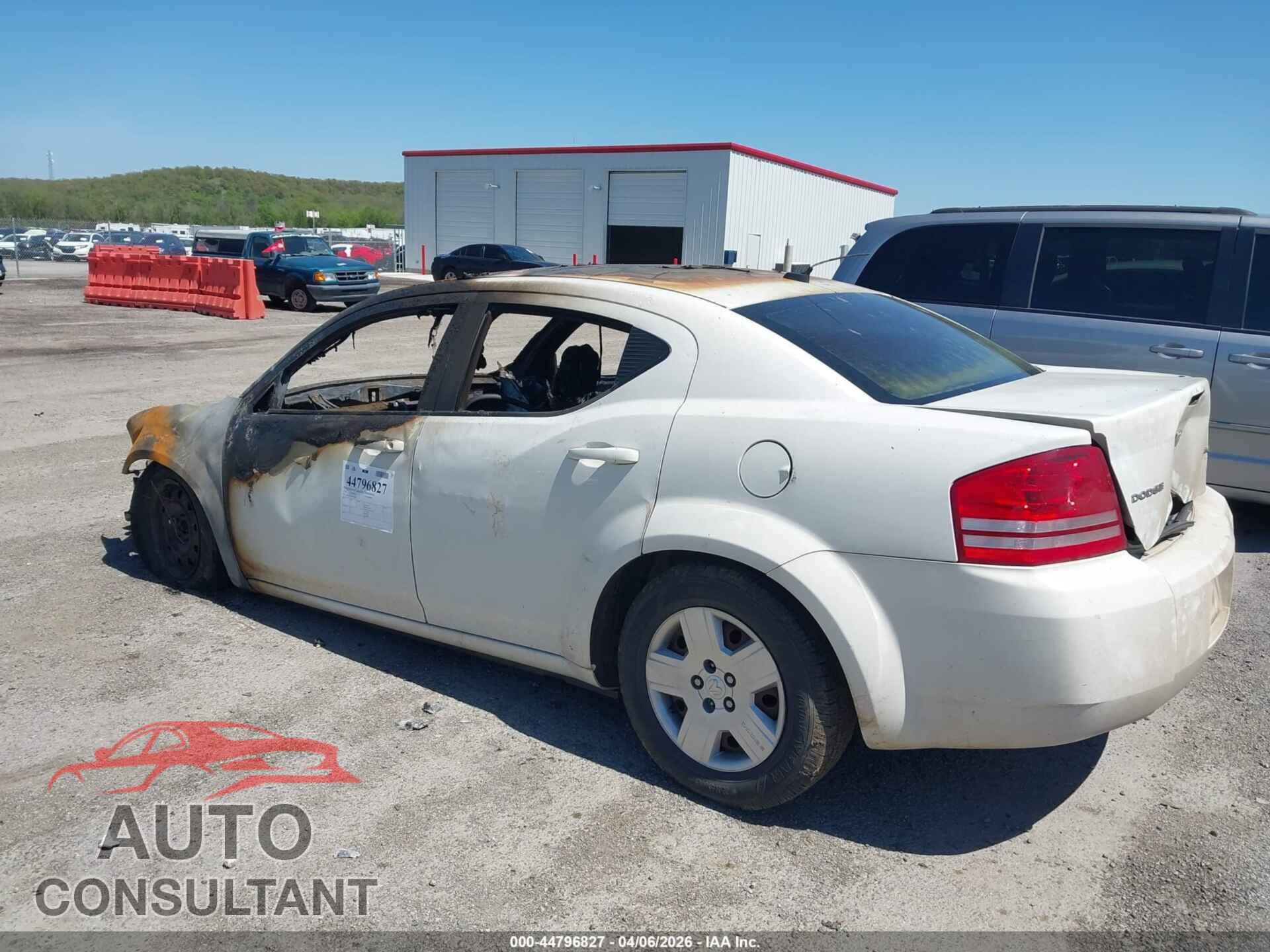 DODGE AVENGER 2010 - 1B3CC4FB1AN200475