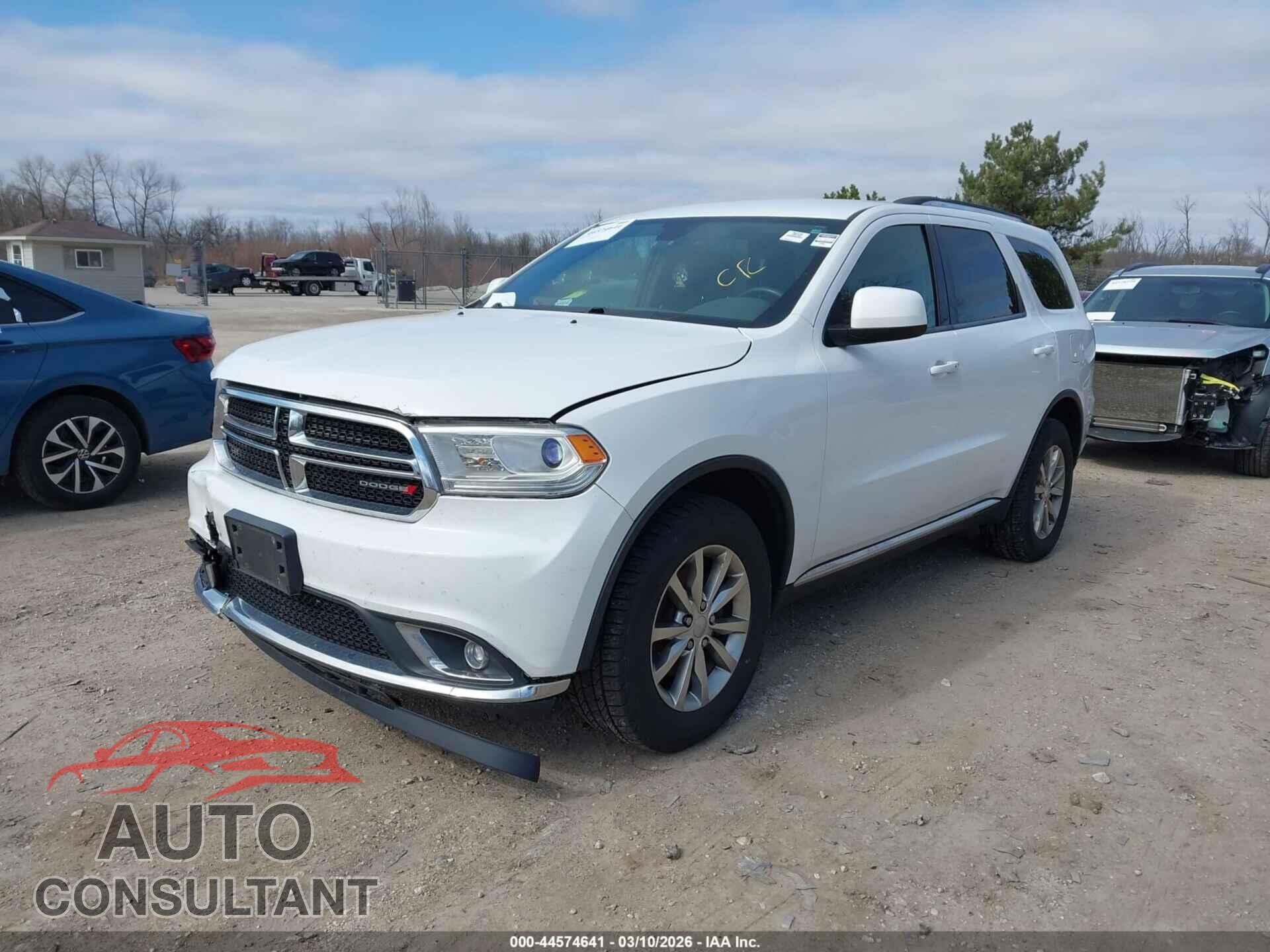 DODGE DURANGO 2017 - 1C4RDJAG9HC937775