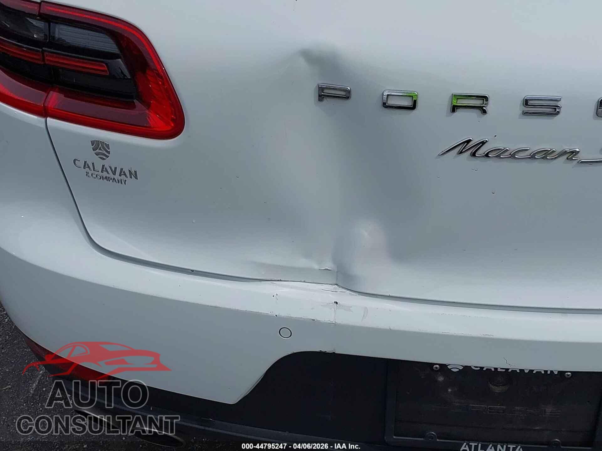 PORSCHE MACAN 2015 - WP1AB2A53FLB54714