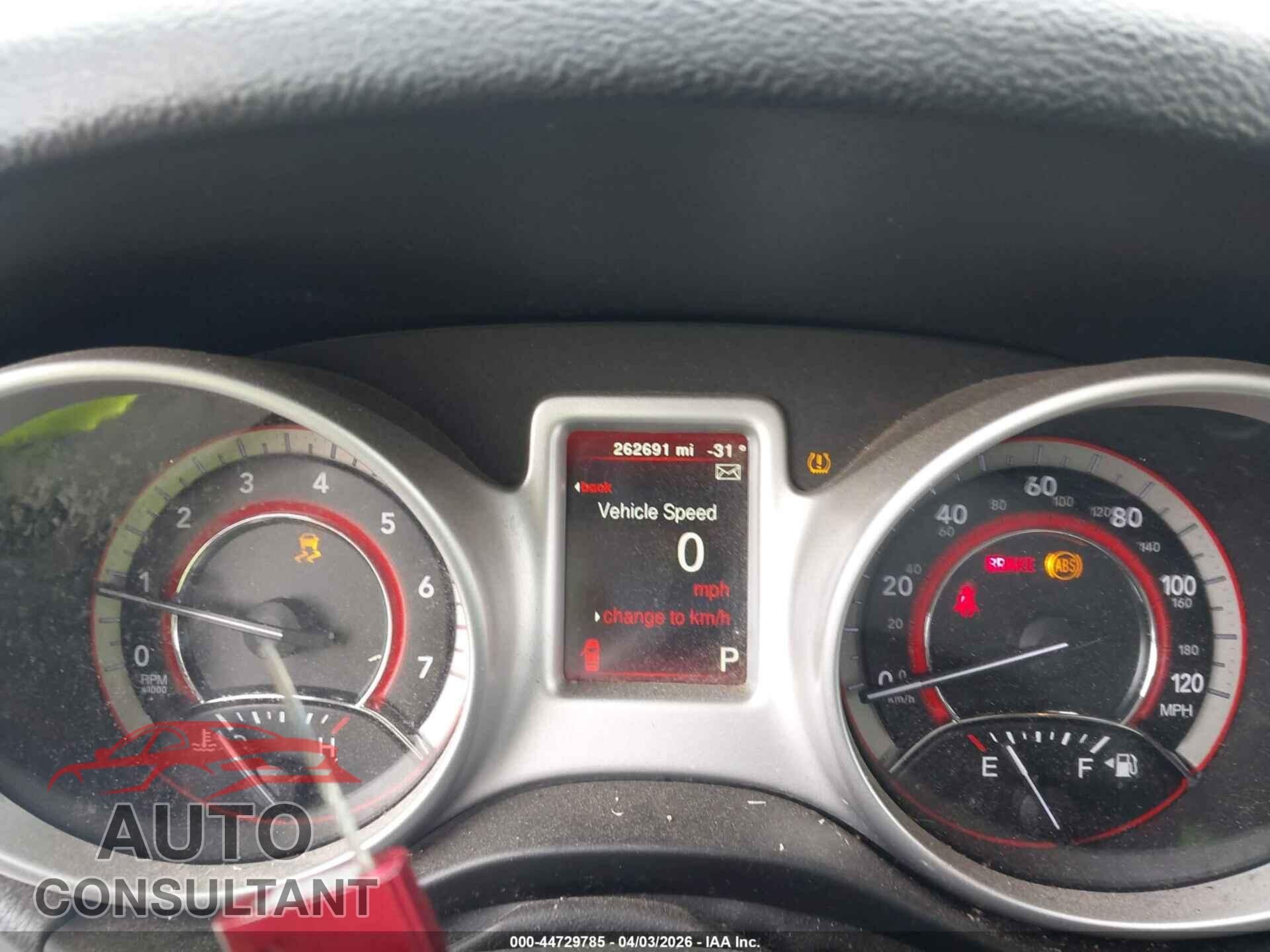 DODGE JOURNEY 2017 - 3C4PDCBG4HT537032