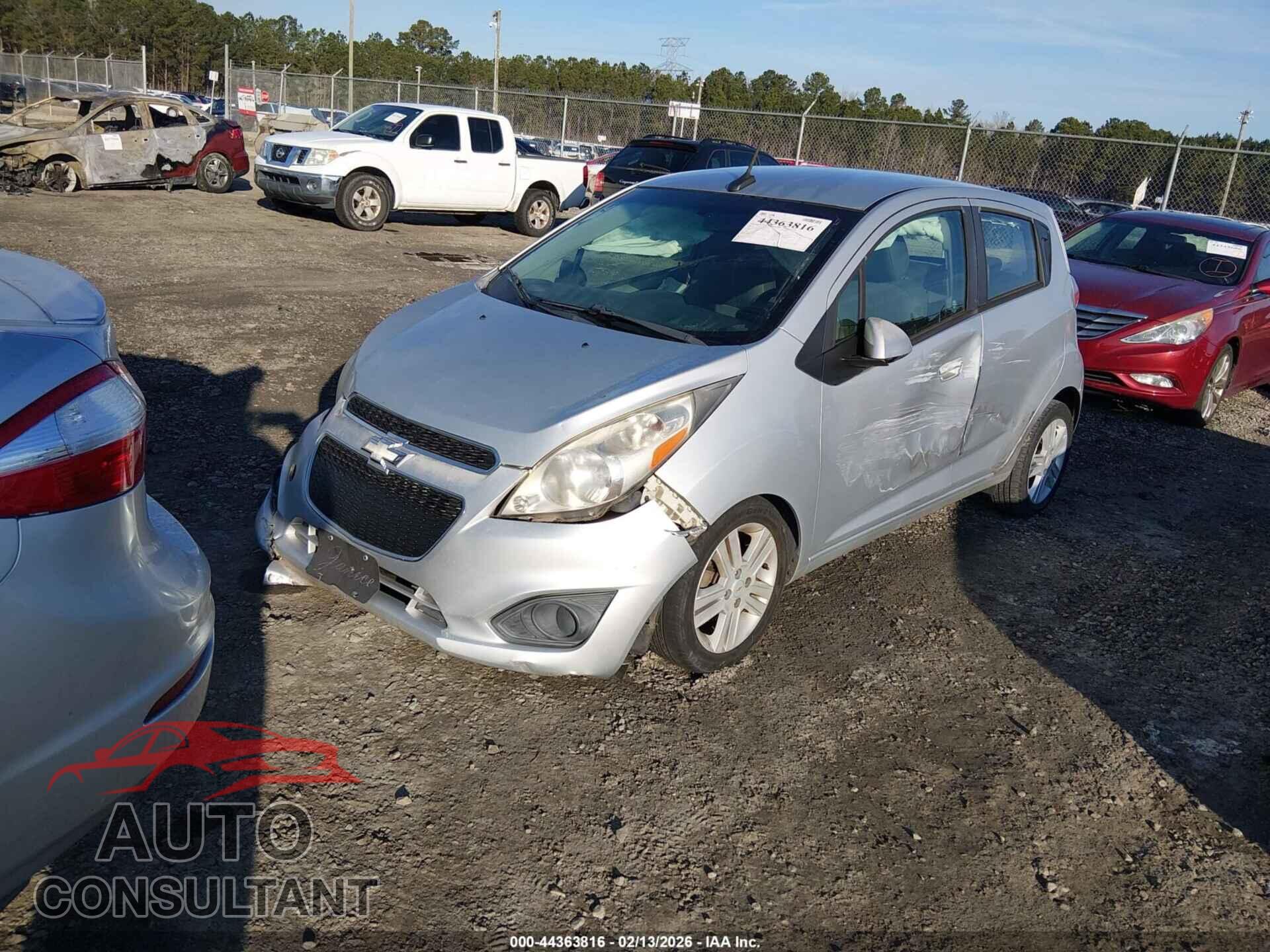 CHEVROLET SPARK 2013 - KL8CD6S97DC506423