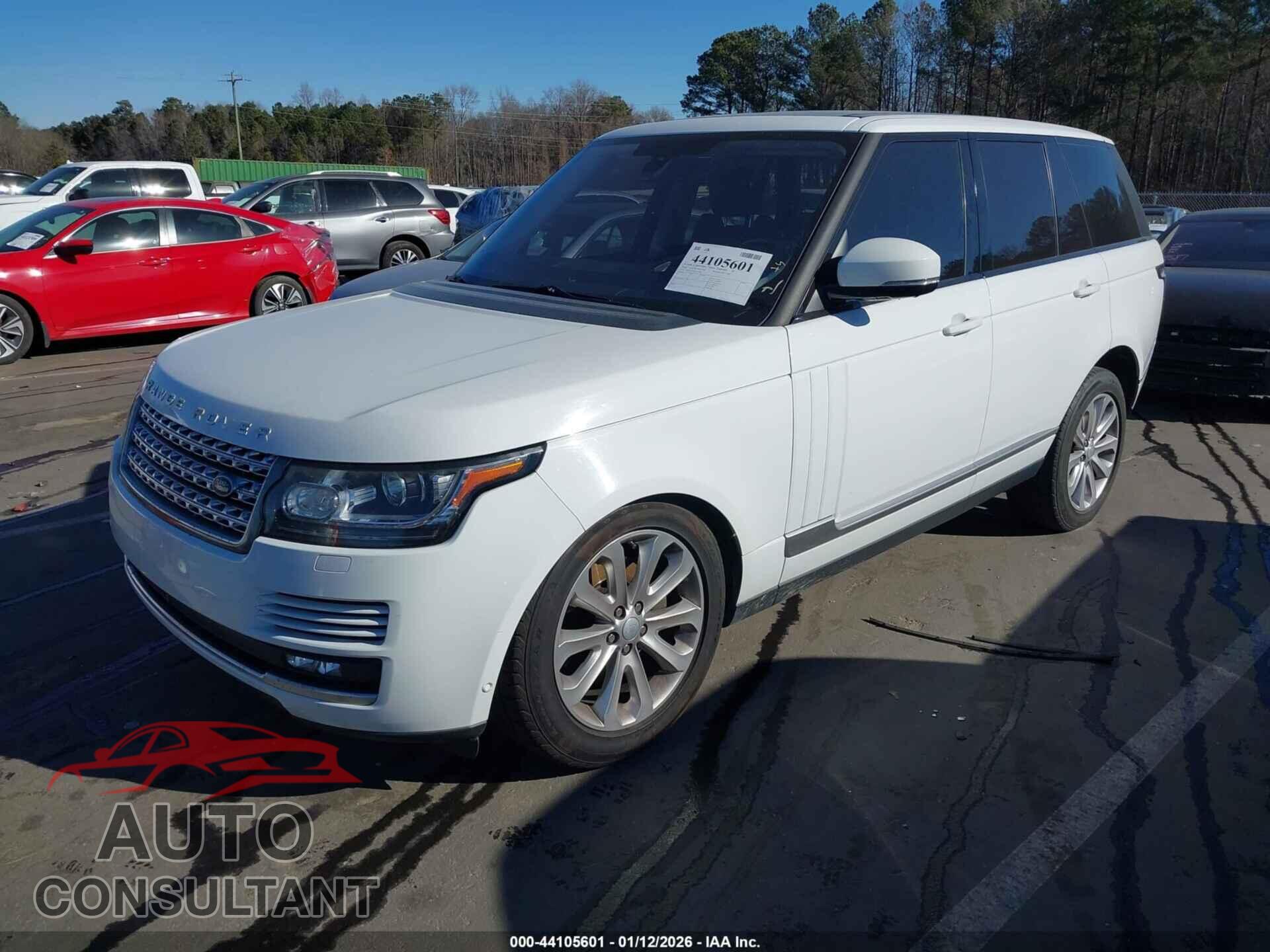 LAND ROVER RANGE ROVER 2016 - SALGS2KF4GA245080