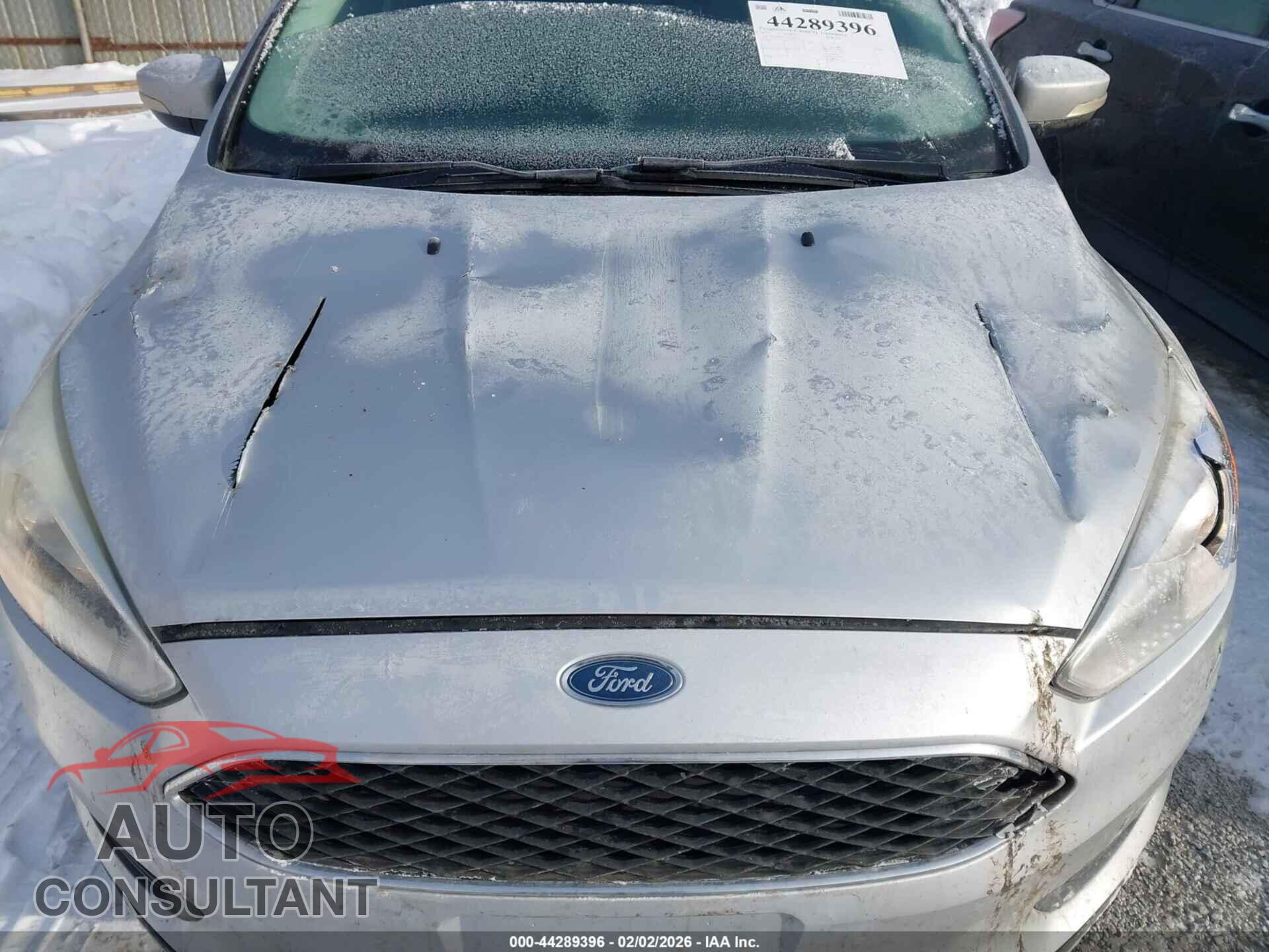 FORD FOCUS 2017 - 1FADP3F25HL304710