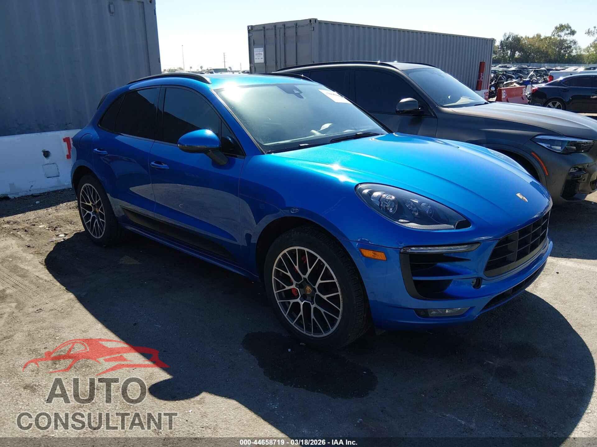 PORSCHE MACAN 2017 - WP1AG2A55HLB53617