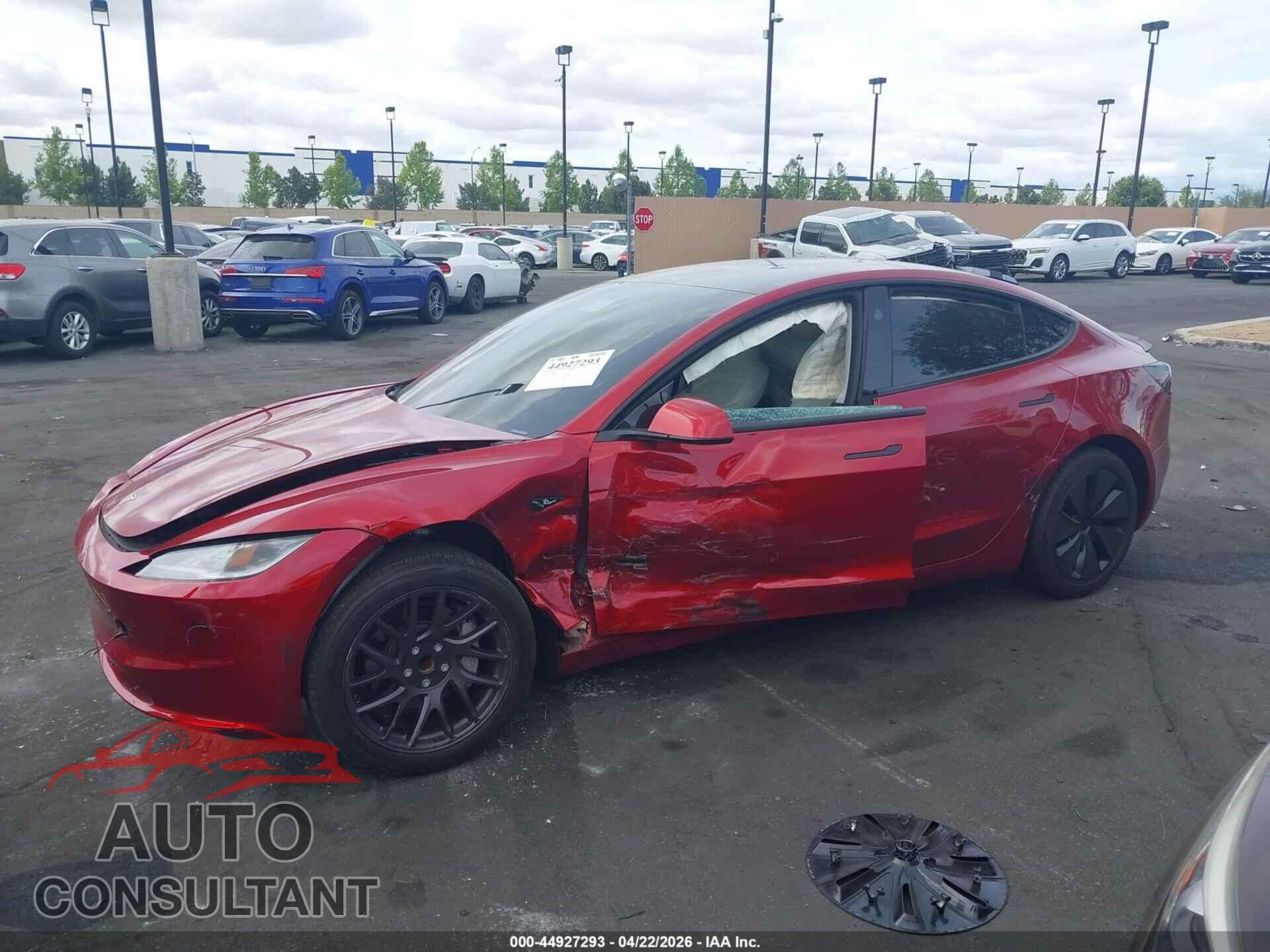 TESLA MODEL 3 2025 - 5YJ3E1EA3SF009866