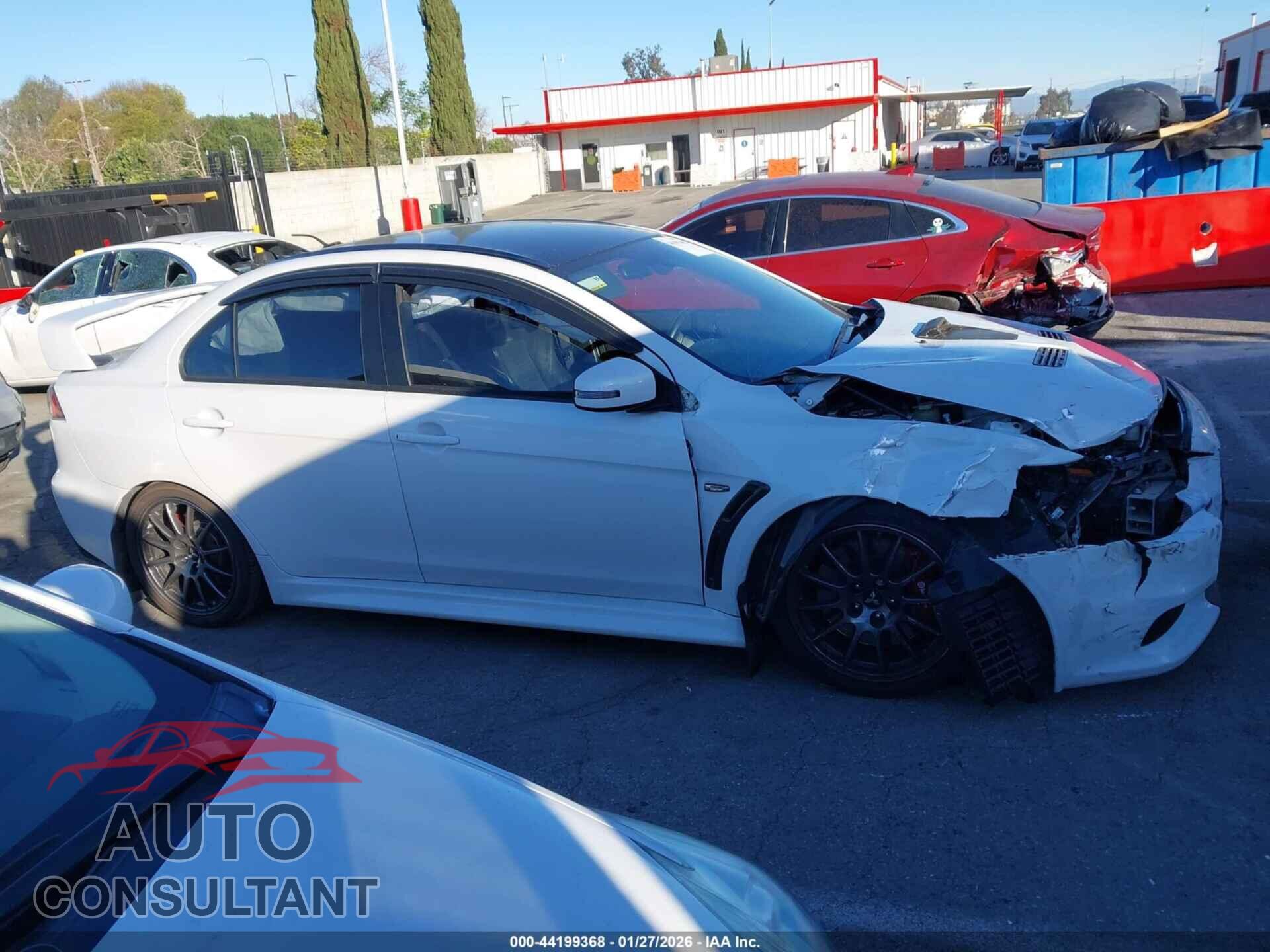 MITSUBISHI LANCER EVOLUTION 2015 - JA32W7FV8FU028308