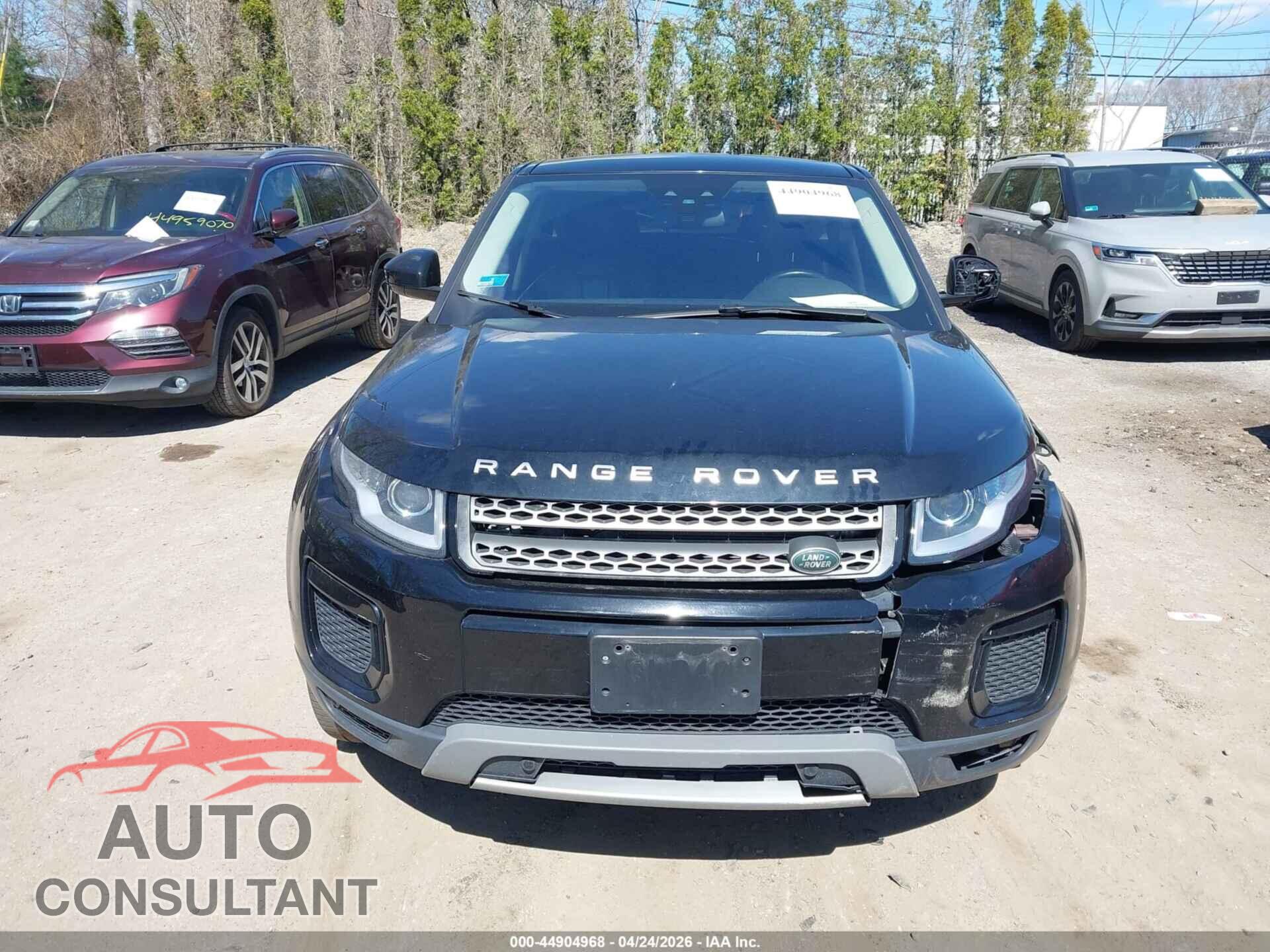 LAND ROVER RANGE ROVER EVOQUE 2019 - SALVP2RX2KH347310