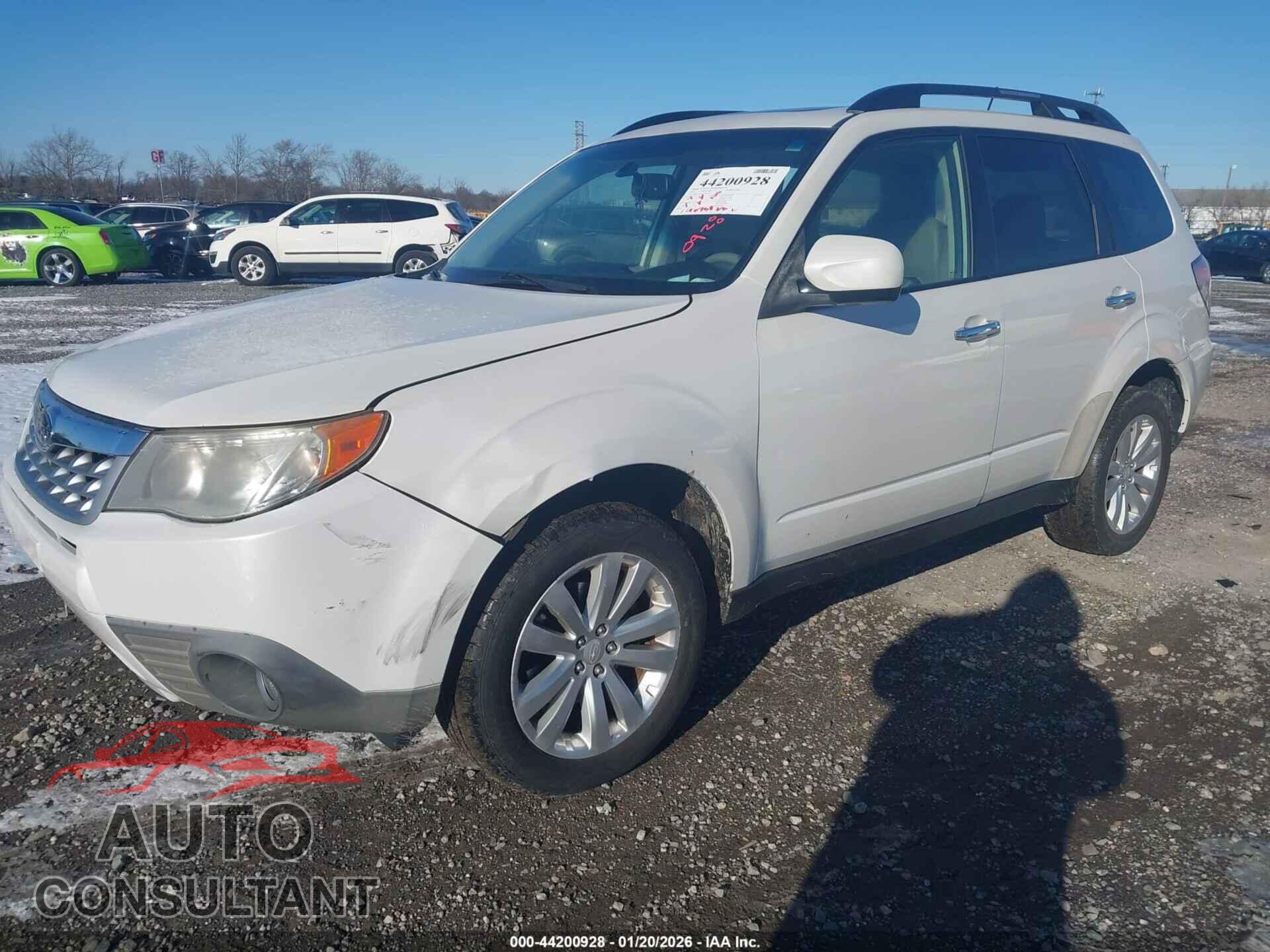 SUBARU FORESTER 2012 - JF2SHAEC8CH468723