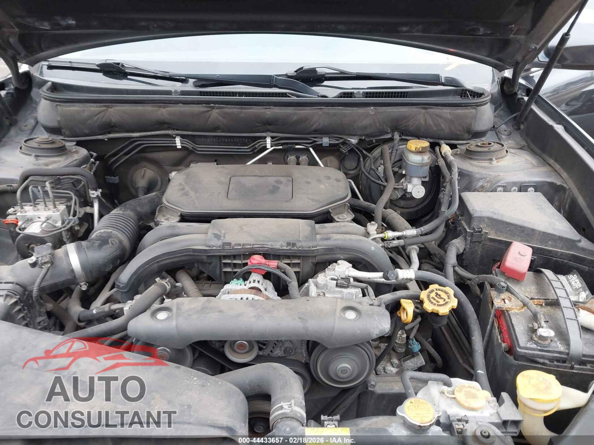 SUBARU OUTBACK 2011 - 4S4BRBCC5B3435772