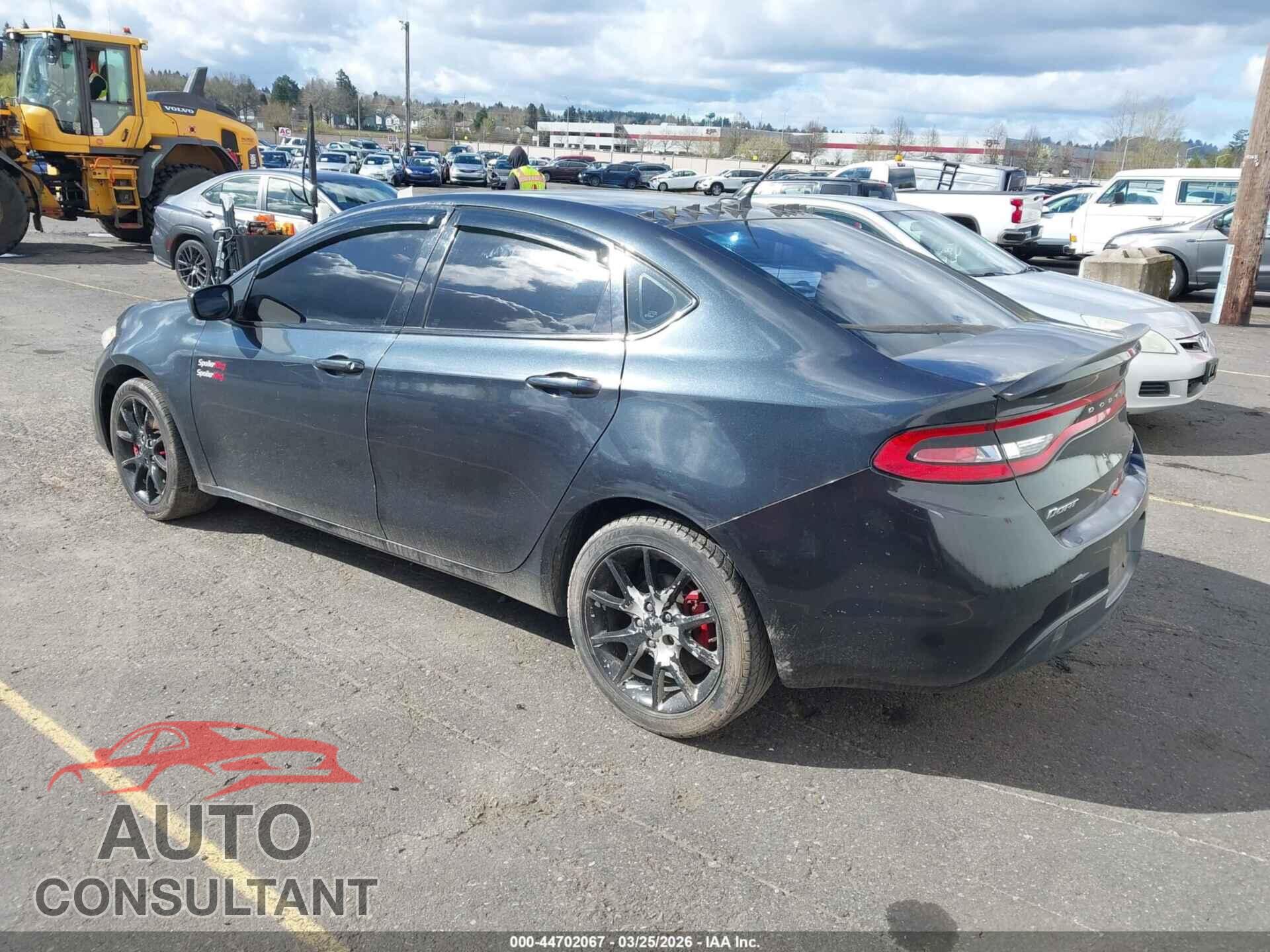 DODGE DART 2013 - 1C3CDFBA5DD126612