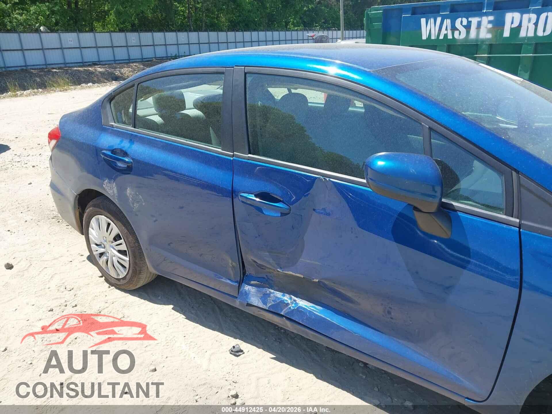 HONDA CIVIC 2014 - 19XFB2F58EE237255