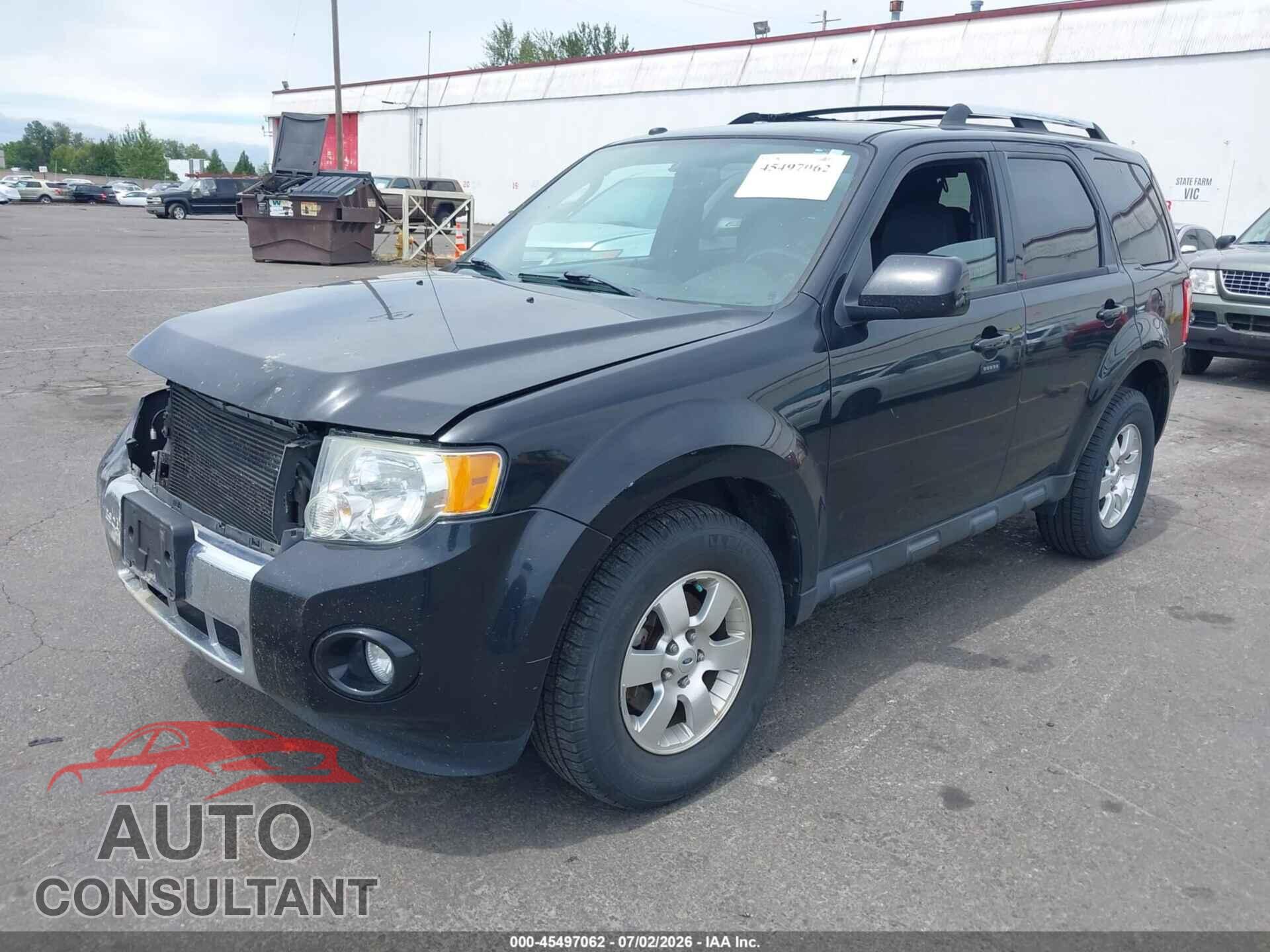 FORD ESCAPE 2011 - 1FMCU9EG6BKC19074