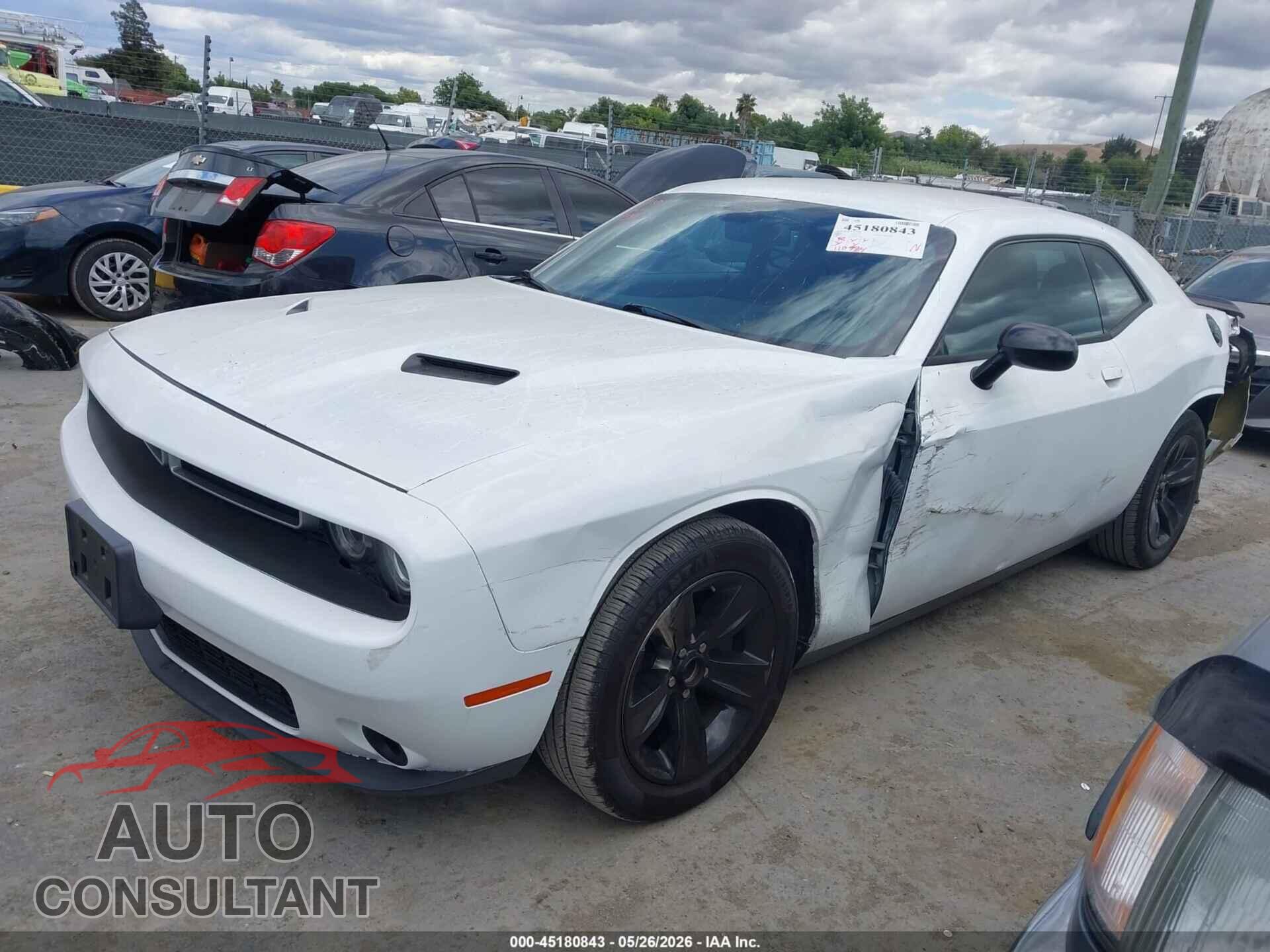 DODGE CHALLENGER 2016 - 2C3CDZAG0GH326246