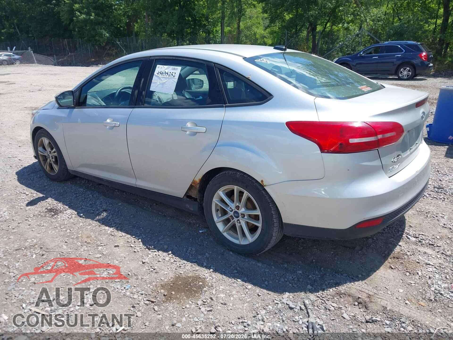 FORD FOCUS 2016 - 1FADP3F24GL279149