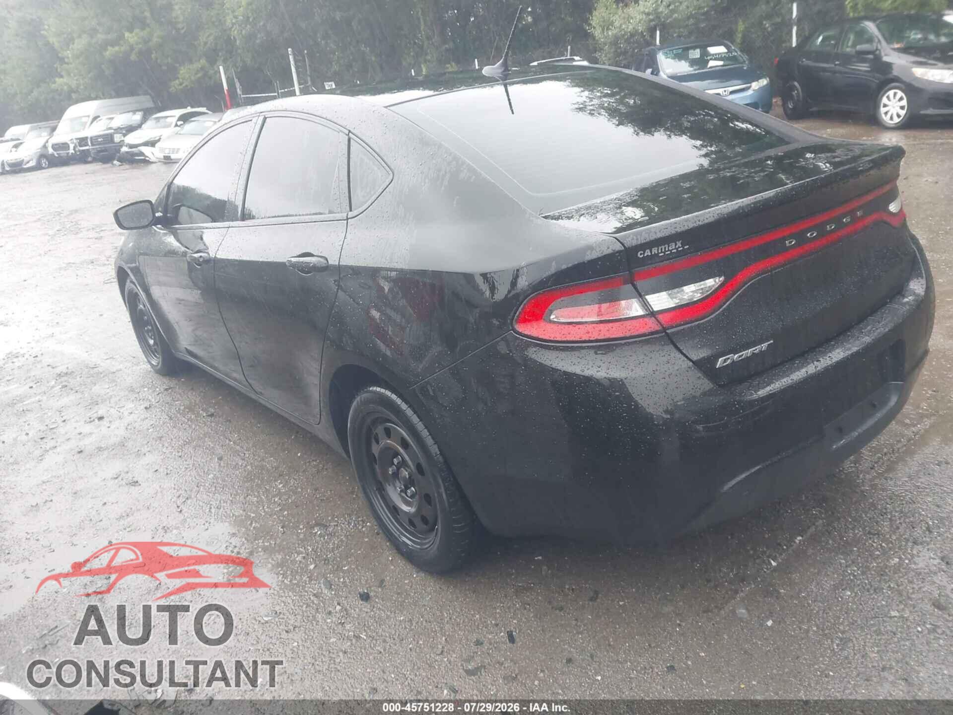 DODGE DART 2015 - 1C3CDFAA5FD200793