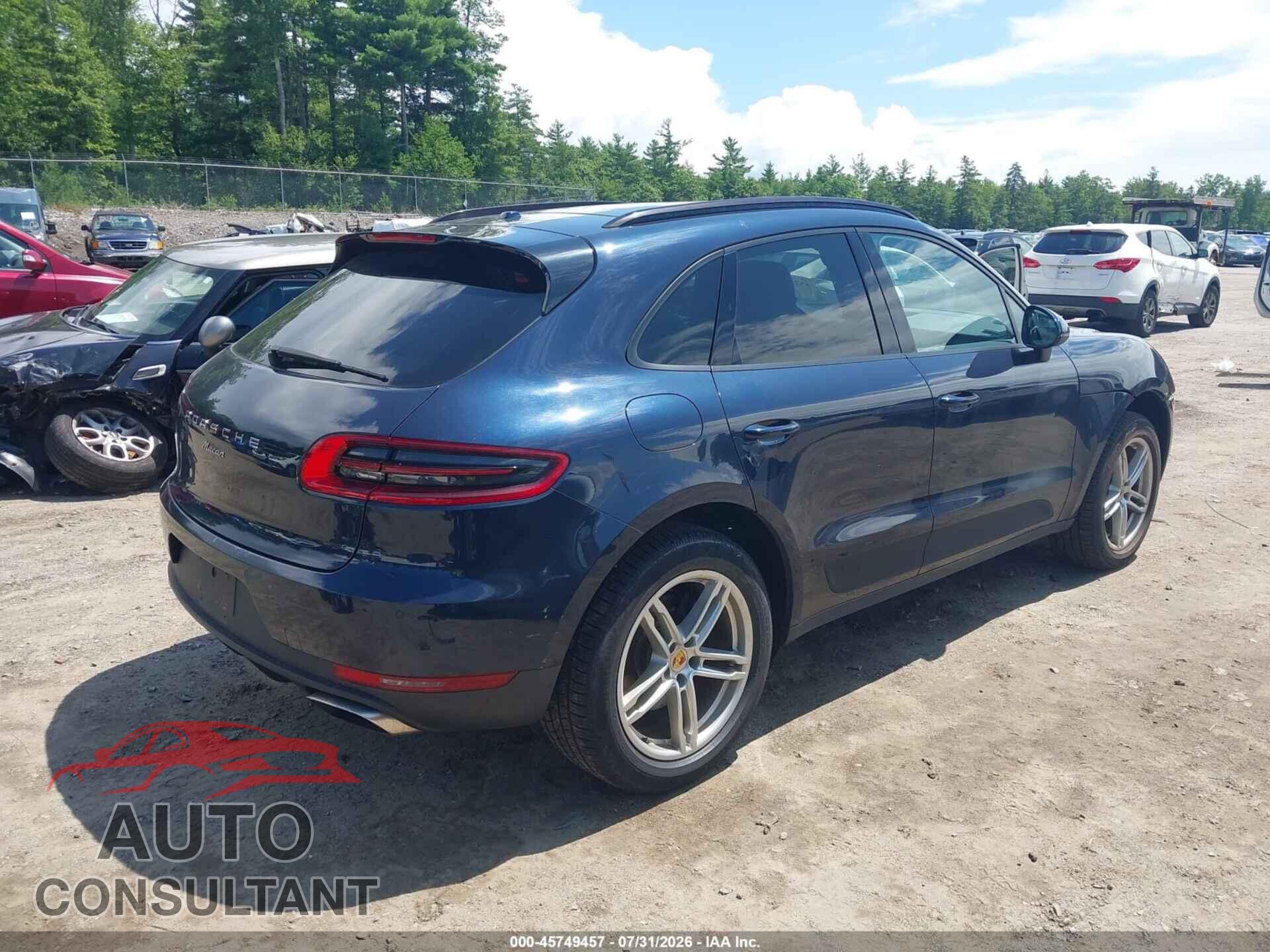 PORSCHE MACAN 2017 - WP1AA2A51HLB06134