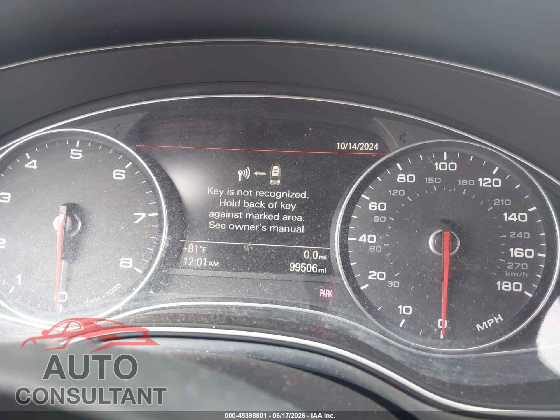 AUDI A6 2015 - WAUGFAFC5FN020015